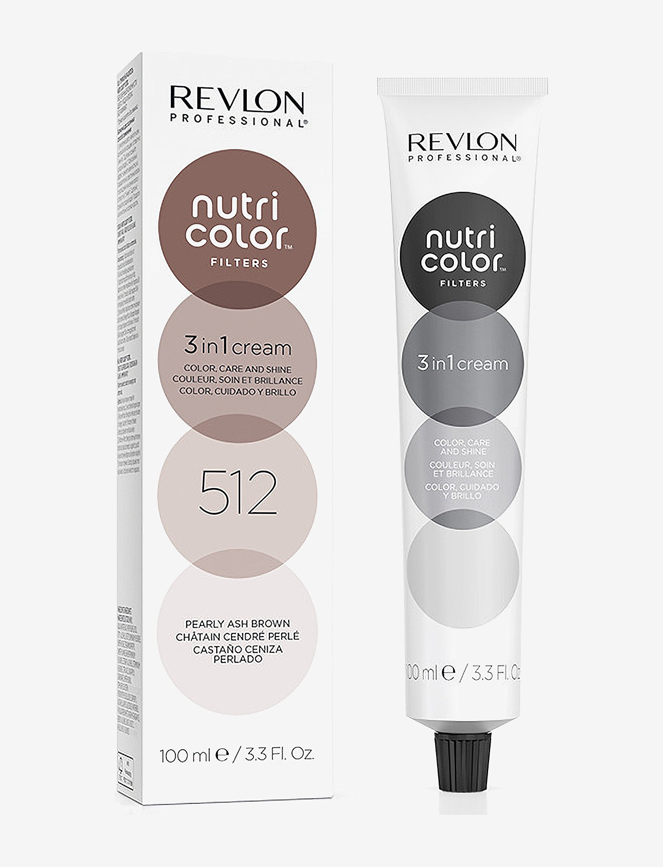 Revlon Professional - NUTRI COLOR FILTERS 512 - farveindpakning - 512 - 0