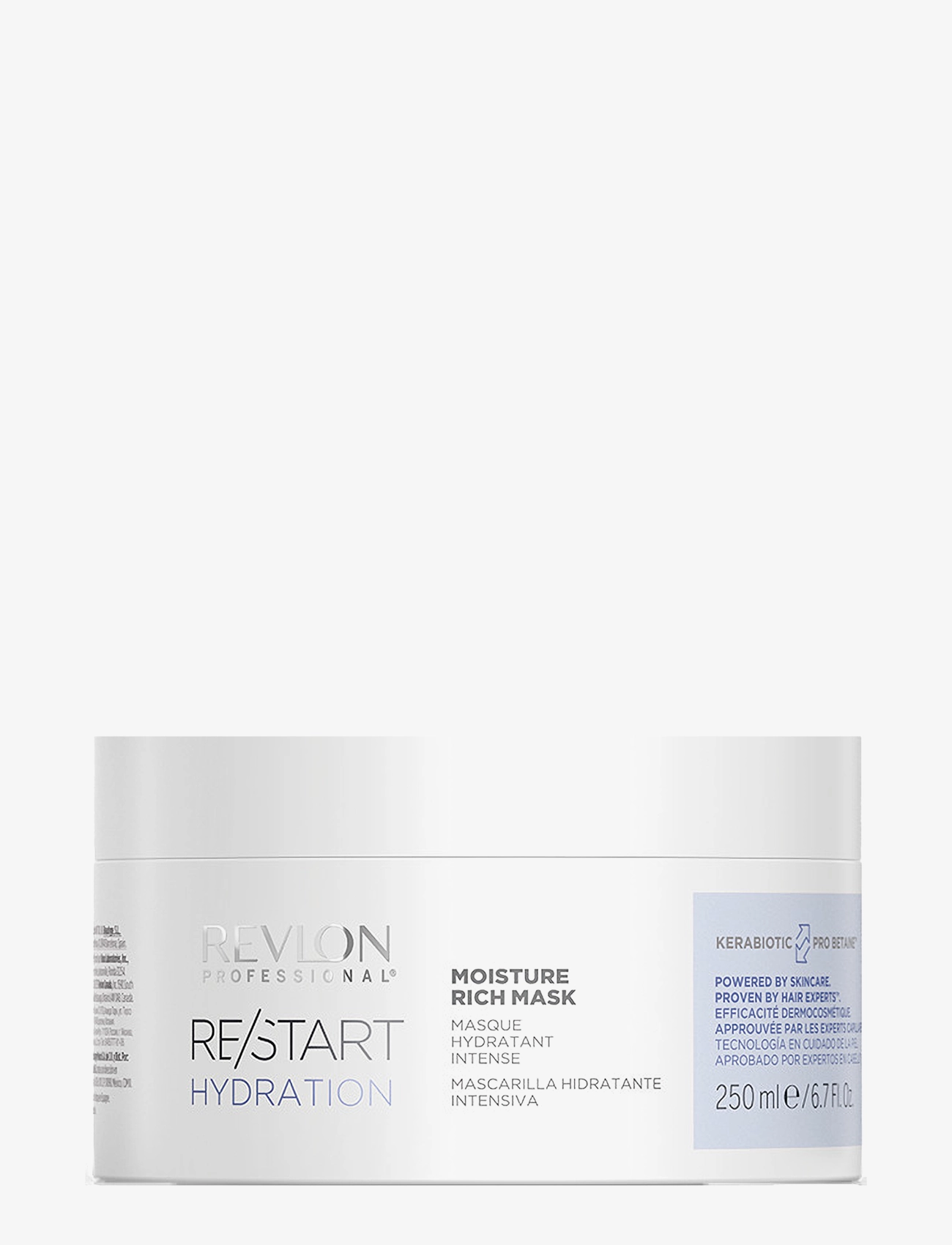 Revlon Professional Restart Hydration Hydration Moisture Rich Mask, Hair Ansigtsmaske, Nude, Str: 250ML