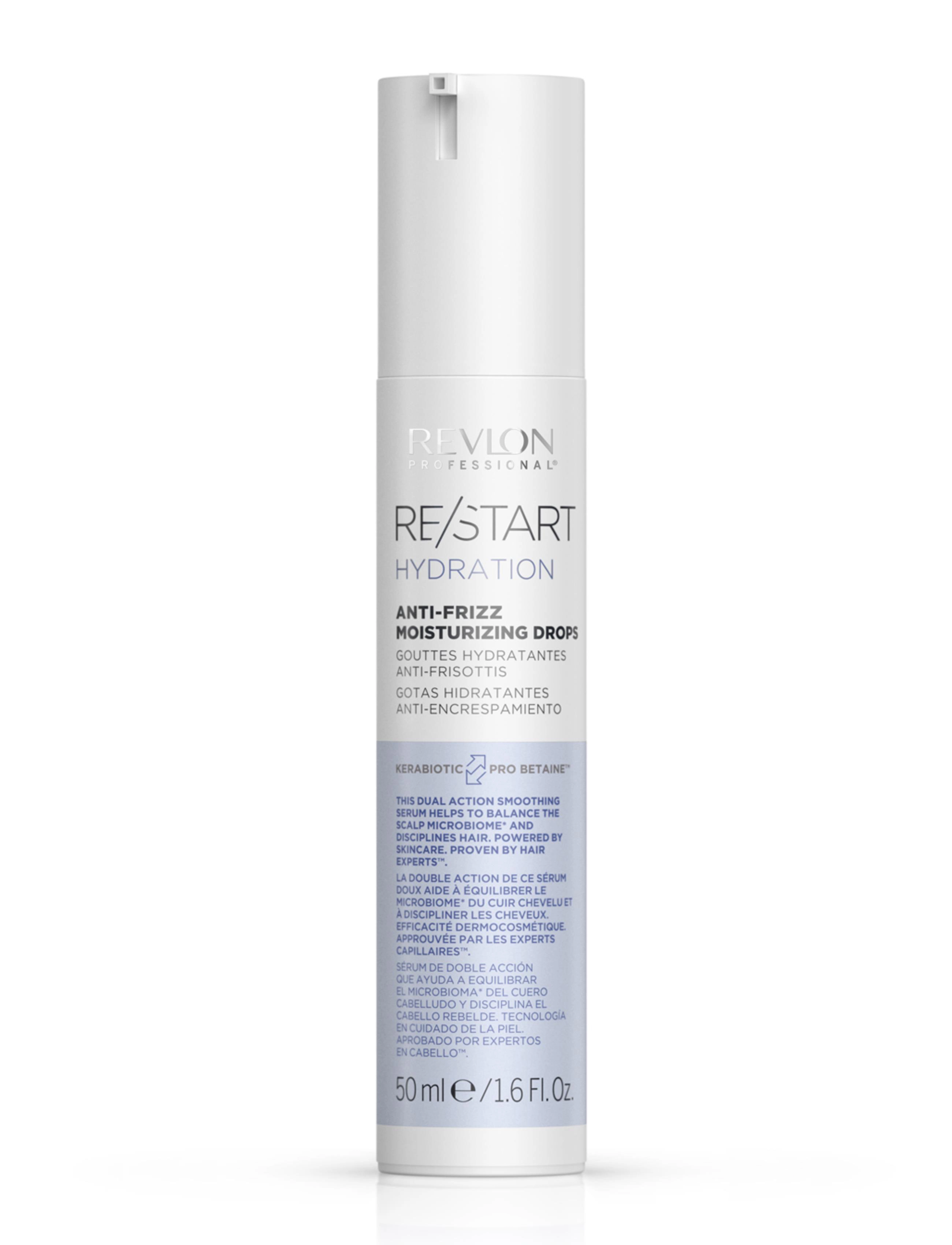 Revlon Professional RESTART HYDRATION ANTI-FRIZZ MOISTURIZING DROPS - Revlon Cosmetics - NO COLOR / undefined