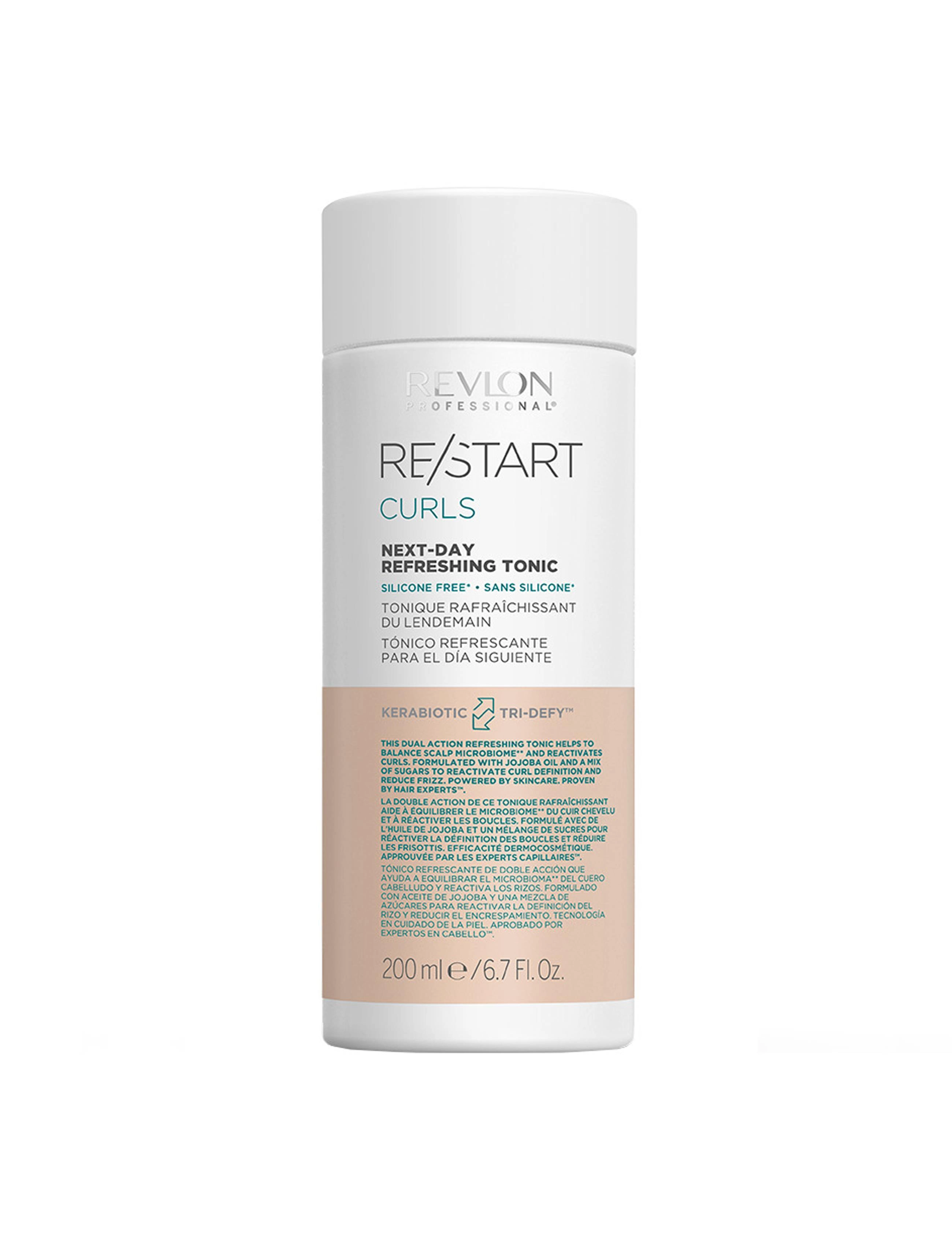 Revlon Professional Restart Curls Refreshingtonic, Behandling, Nude, Str: 200ML