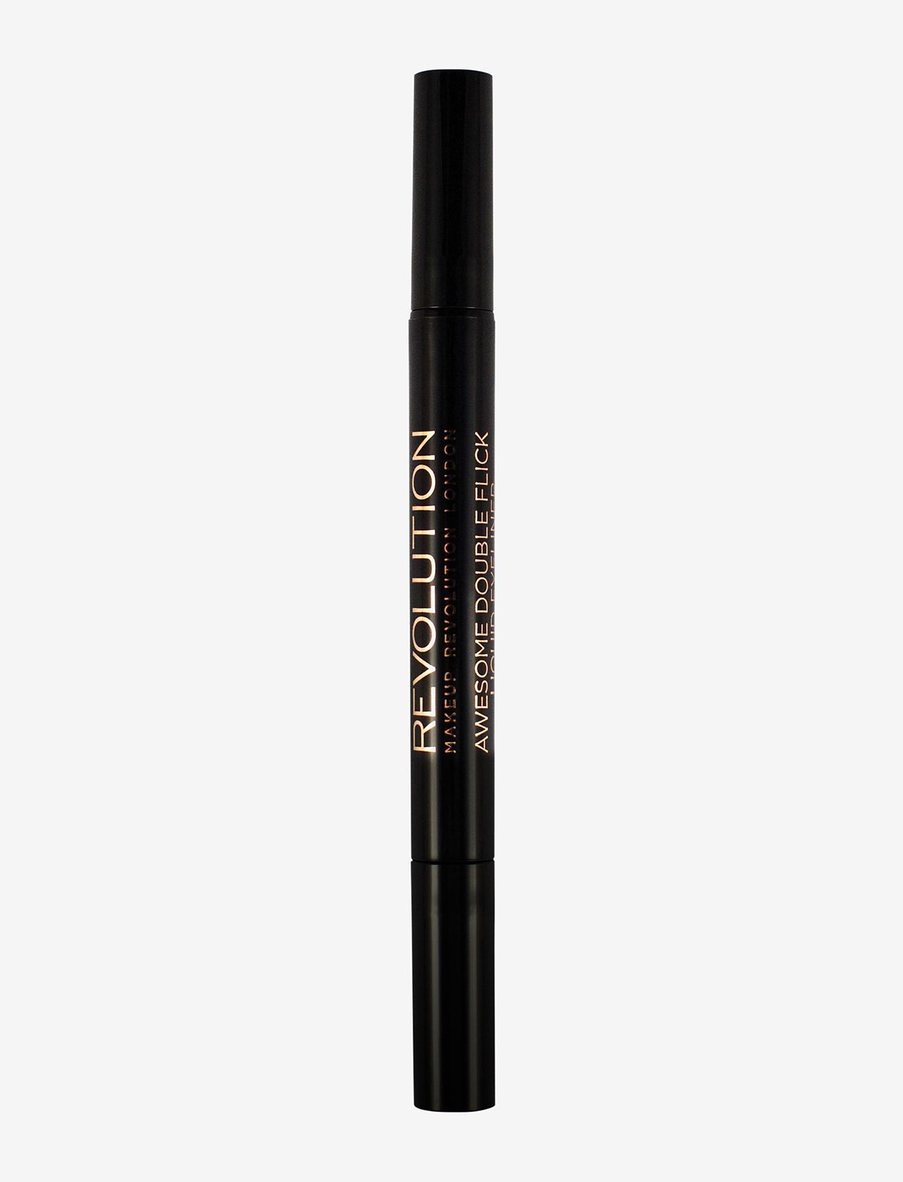 Revolution Beauty London - Revolution Thick and Thin Dual Liquid Eyeliner - makeup - black - 1