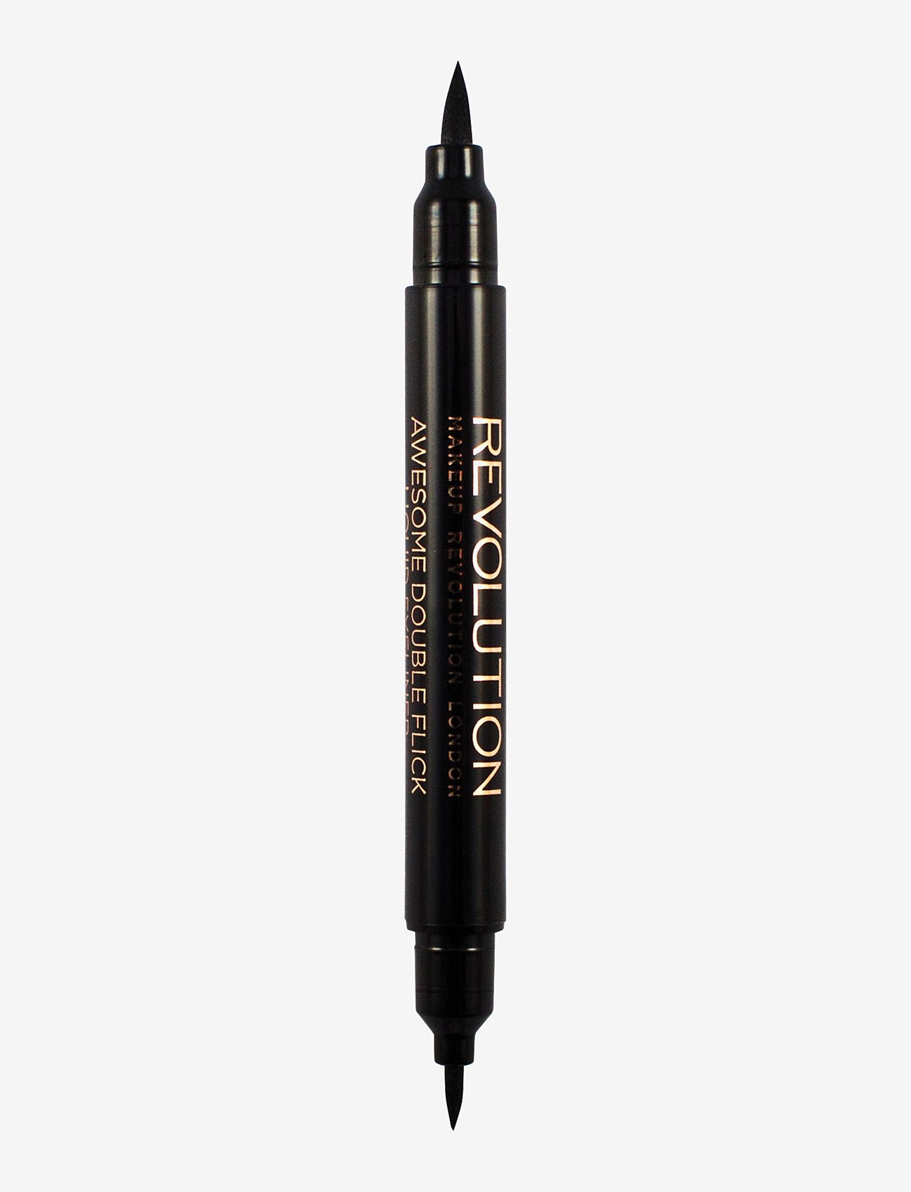 Revolution Beauty London - Revolution Thick and Thin Dual Liquid Eyeliner - makeup - black - 2