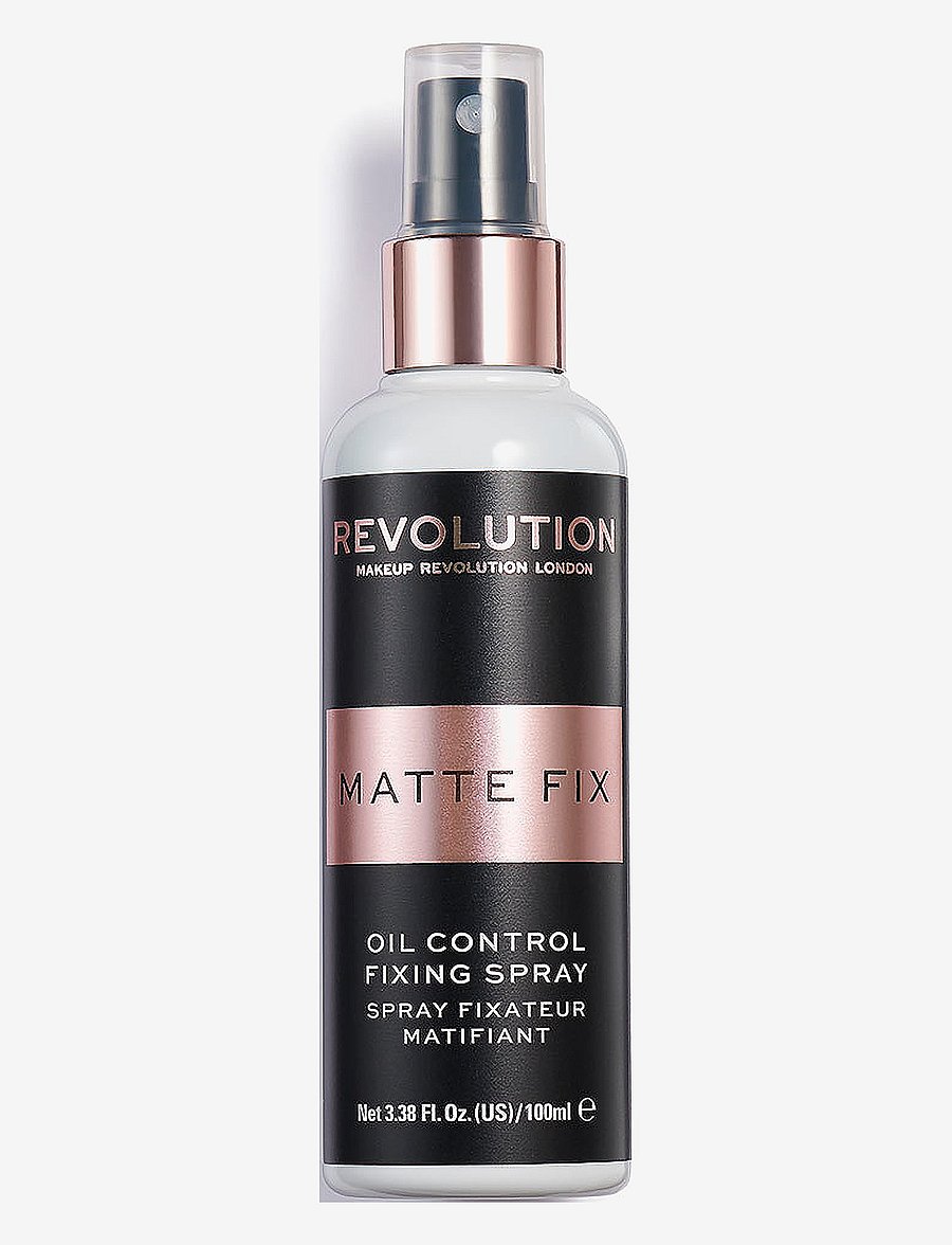 Revolution Beauty London - Revolution Professional Oil Control Fixing Spray - makeup - transparent - 1