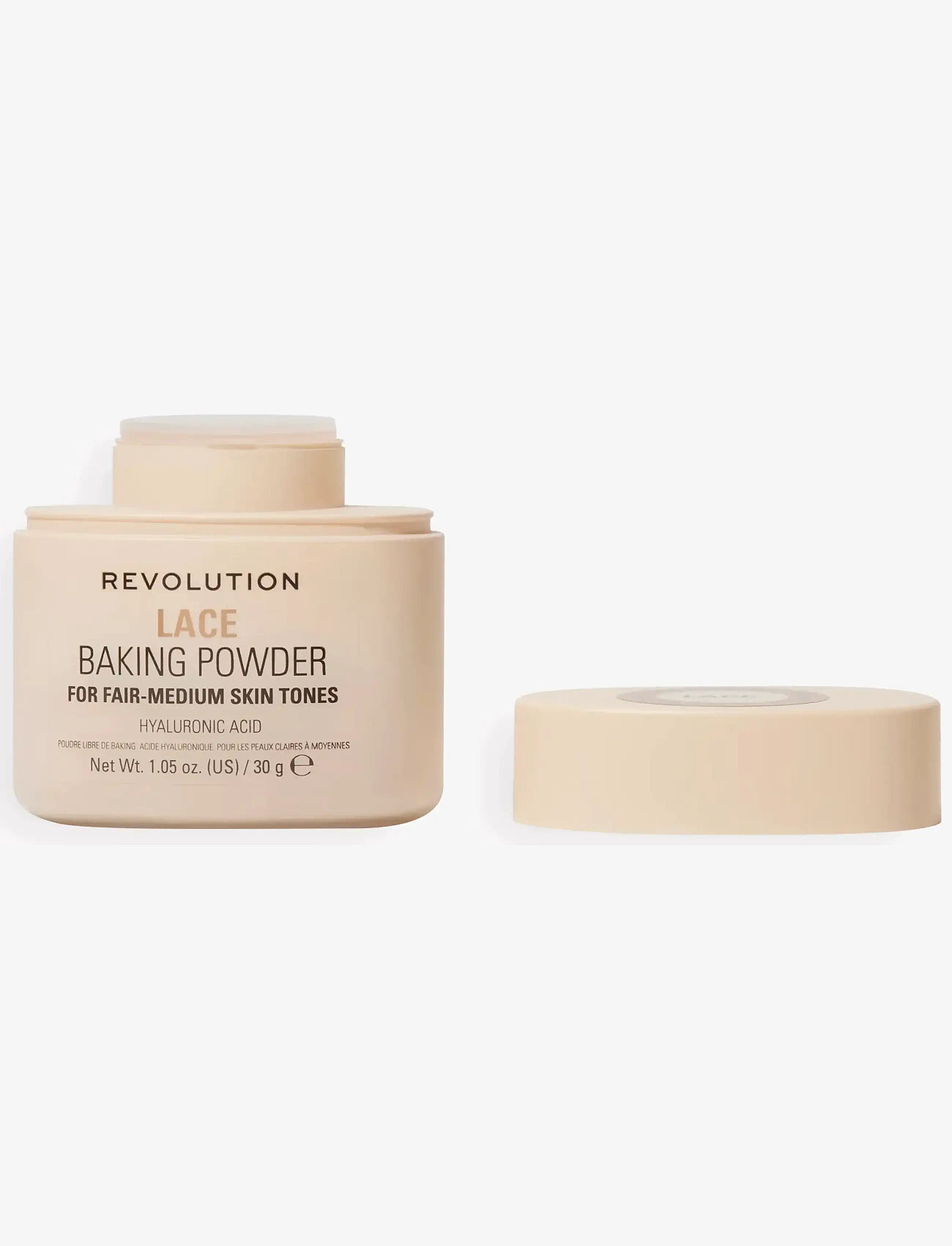 Revolution Beauty London - Revolution Loose Baking Powder Lace - sminke - light brown - 1