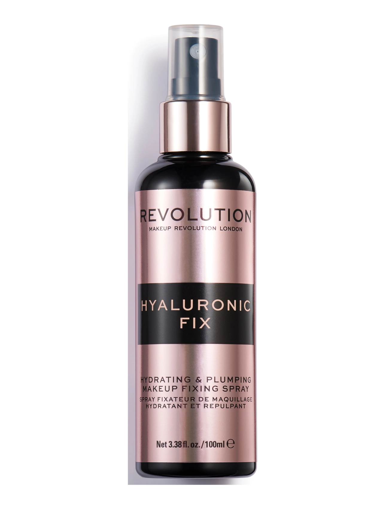 Revolution Beauty London Revolution Hyaluronic Fixing Spray, 100 ml, Nude, Ansigt > Setting Spray, Dame