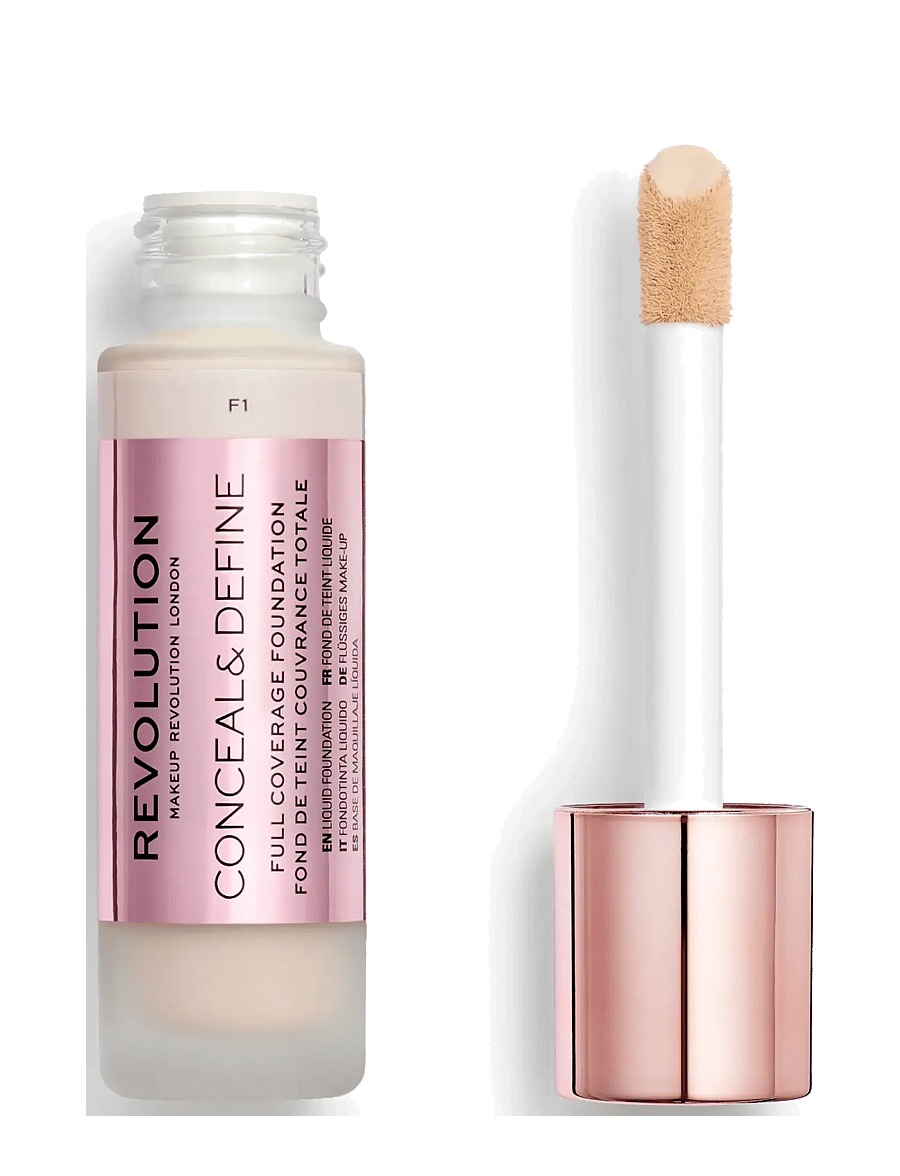 Revolution Beauty London - Revolution Conceal & Define Foundation F1 - makeup - f1 - 0