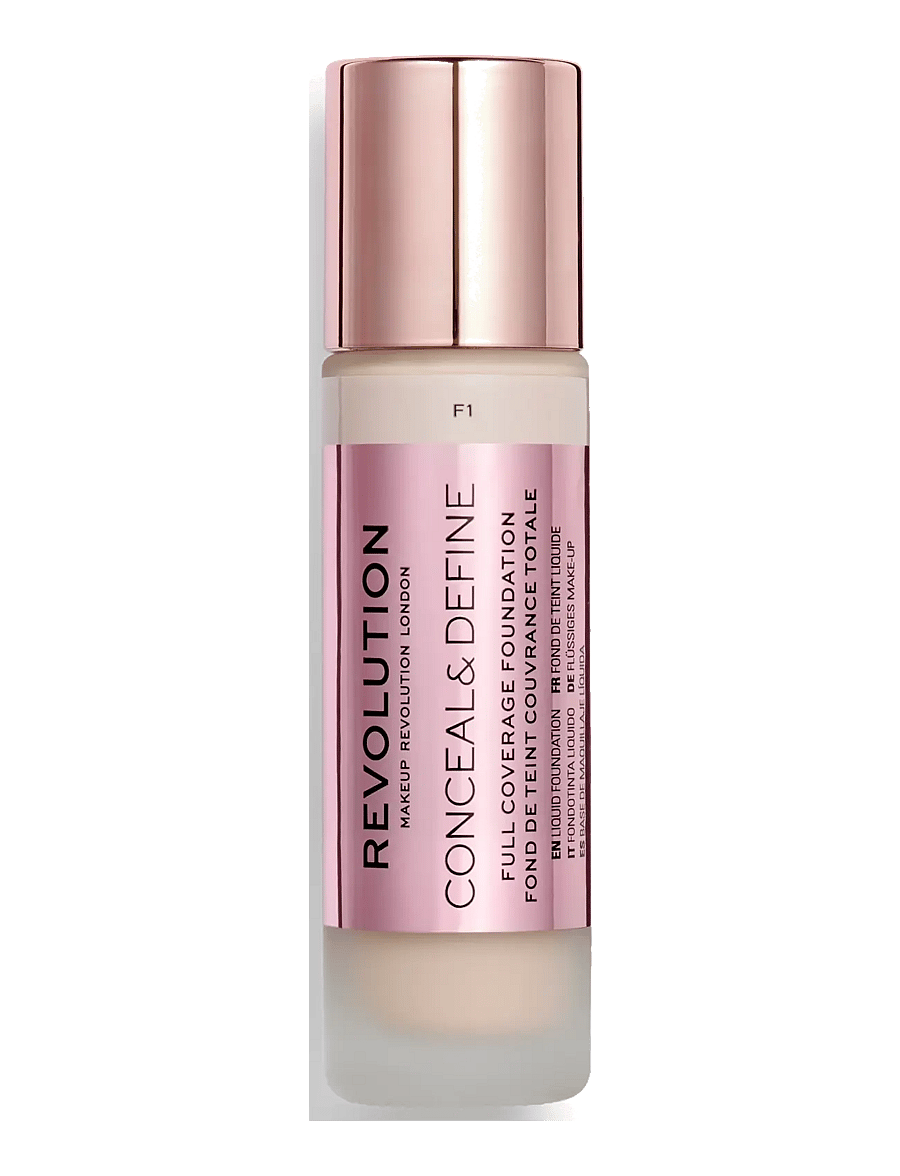 Revolution Beauty London - Revolution Conceal & Define Foundation F1 - makeup - f1 - 1