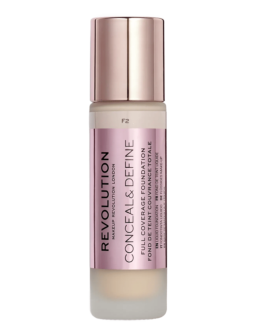 Revolution Beauty London - Revolution Conceal & Define Foundation F2 - makeup - f2 - 0