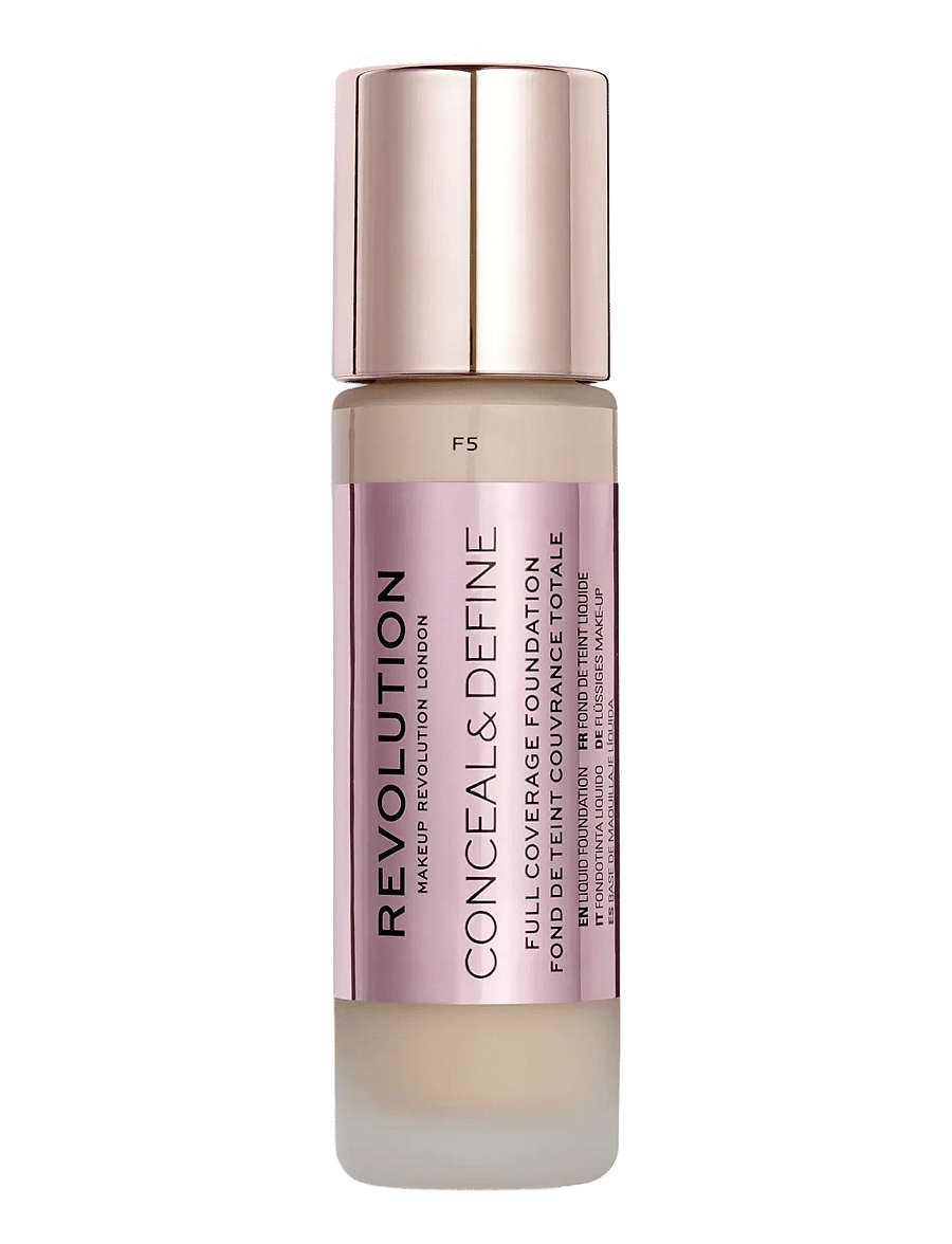 Revolution Beauty London - Revolution Conceal & Define Foundation F5 - makeup - f5 - 0