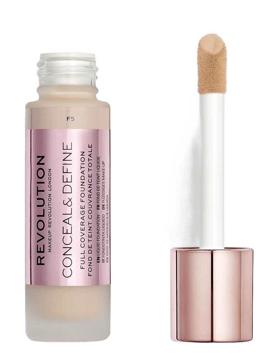Revolution Beauty London - Revolution Conceal & Define Foundation F5 - makeup - f5 - 1
