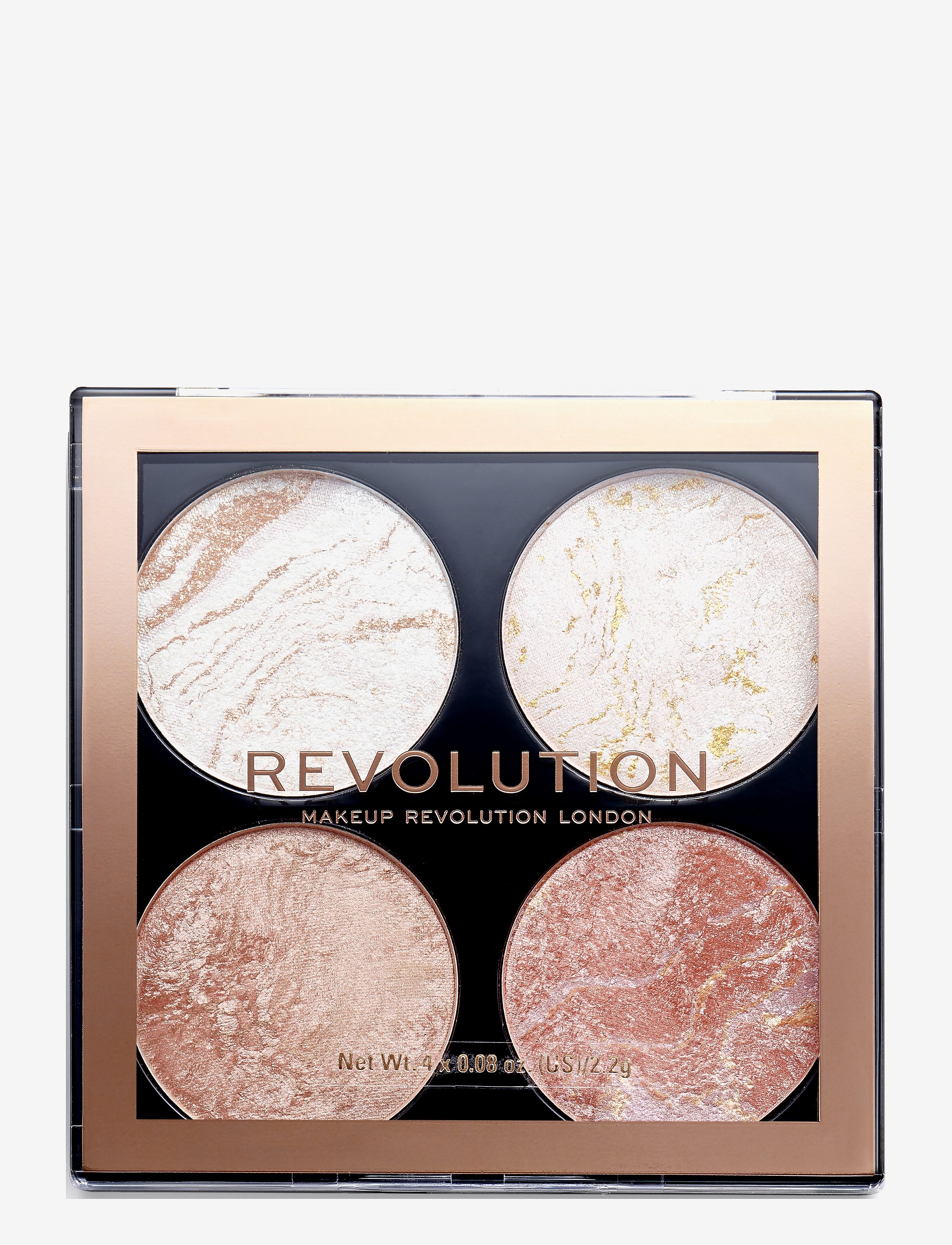 Revolution Beauty London Revolution Cheek Kit Take A Breather - Holiday Glam - LIGHT BROWN / natural