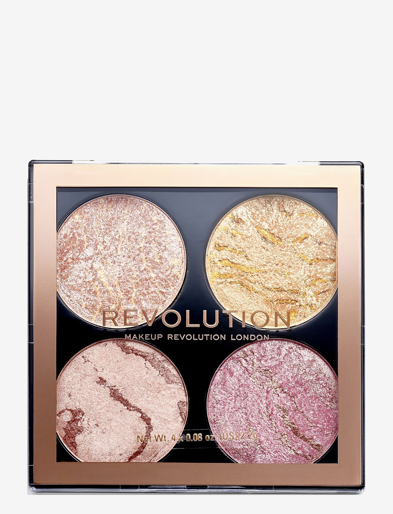 Revolution Beauty London - Revolution Cheek Kit Fresh Perspective - förðunarvörur - light pink - 0
