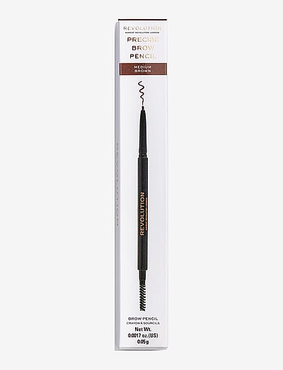 Revolution Precise Brow Pencil Medium Brown - øJenbrynsblyant
