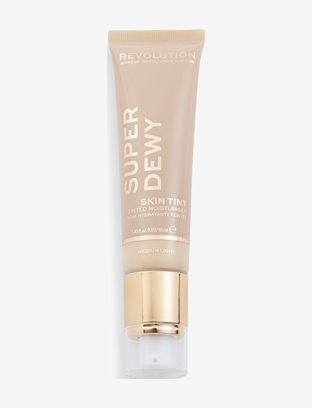 Revolution Beauty London Revolution Superdewy Tinted Moisturiser Medium Light, Foundation, Str: 55 ML