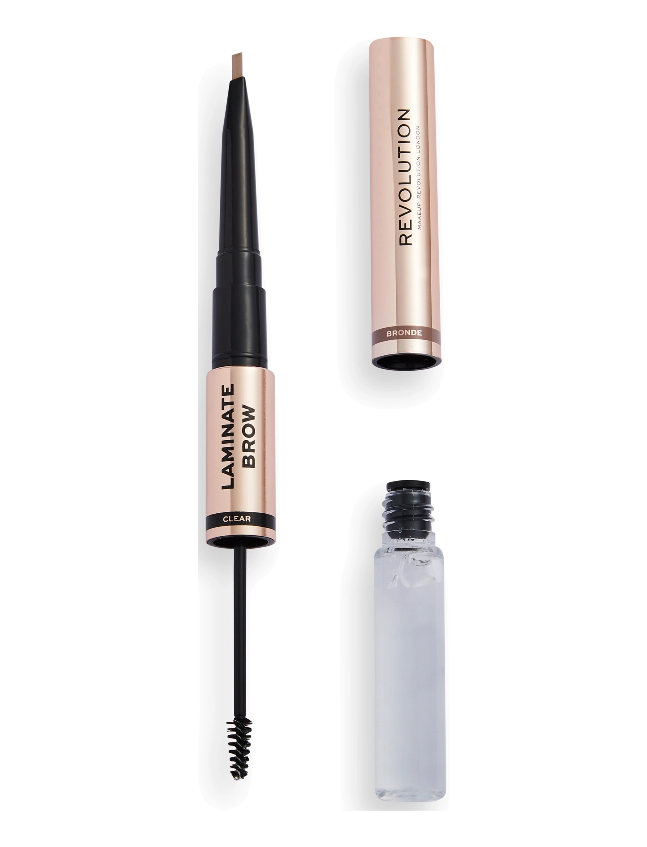 Revolution Beauty London - Revolution Laminate Brow Bronde - festkläder till outletpriser - brow bronde - 0