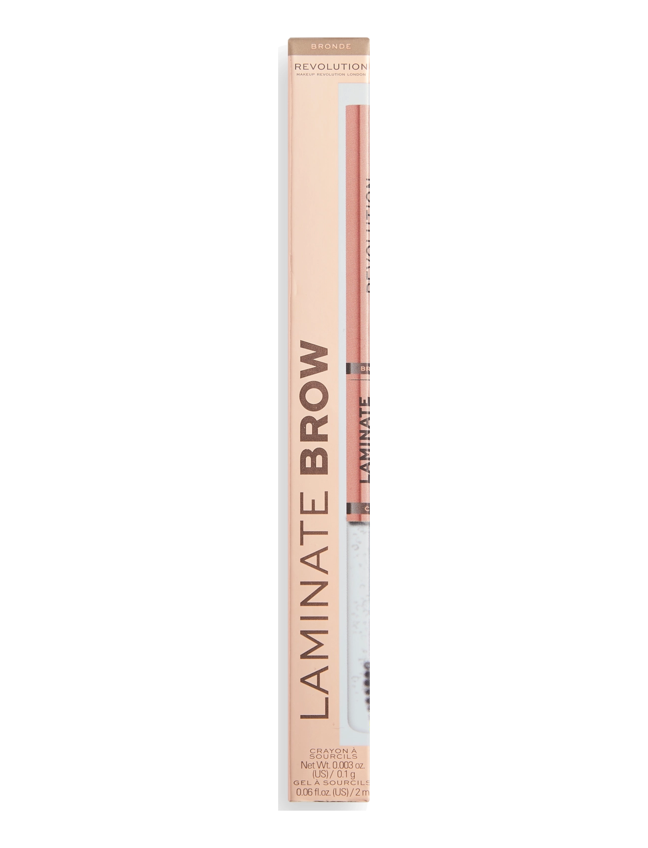 Revolution Beauty London - Revolution Laminate Brow Bronde - festkläder till outletpriser - brow bronde - 2