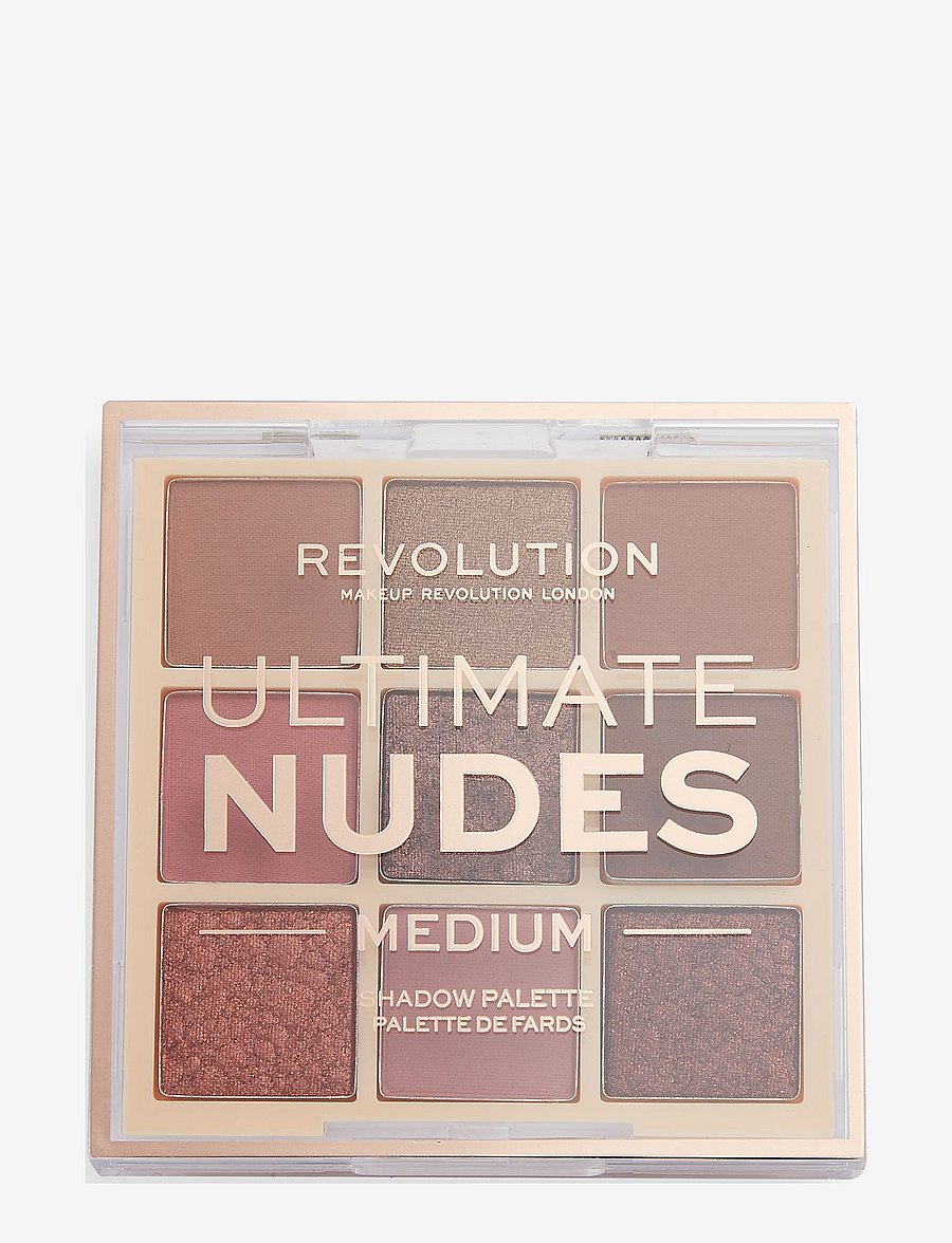 Revolution Beauty London - Revolution Ultimate Nudes Eyeshadow Palette Medium - silmad ja kulmud - medium brown - 0