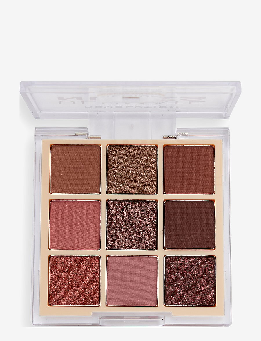 Revolution Beauty London - Revolution Ultimate Nudes Eyeshadow Palette Medium - silmad ja kulmud - medium brown - 1