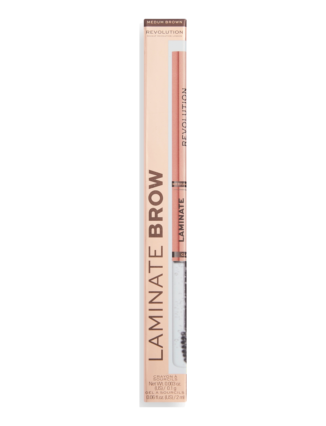Revolution Beauty London - Revolution Laminate Brow Medium Brown - festkläder till outletpriser - brow medium brown - 2