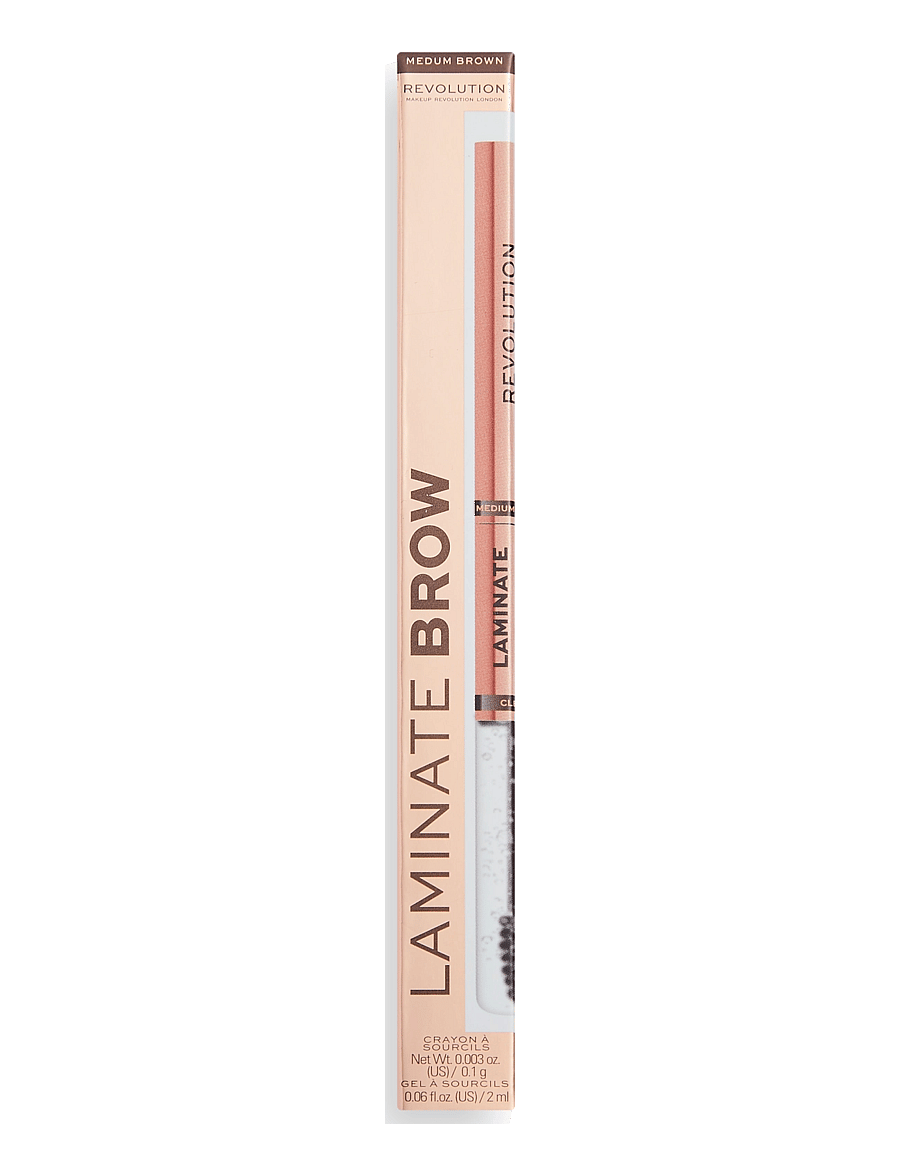 Revolution Beauty London - Revolution Laminate Brow Medium Brown - silmad ja kulmud - brow medium brown - 2