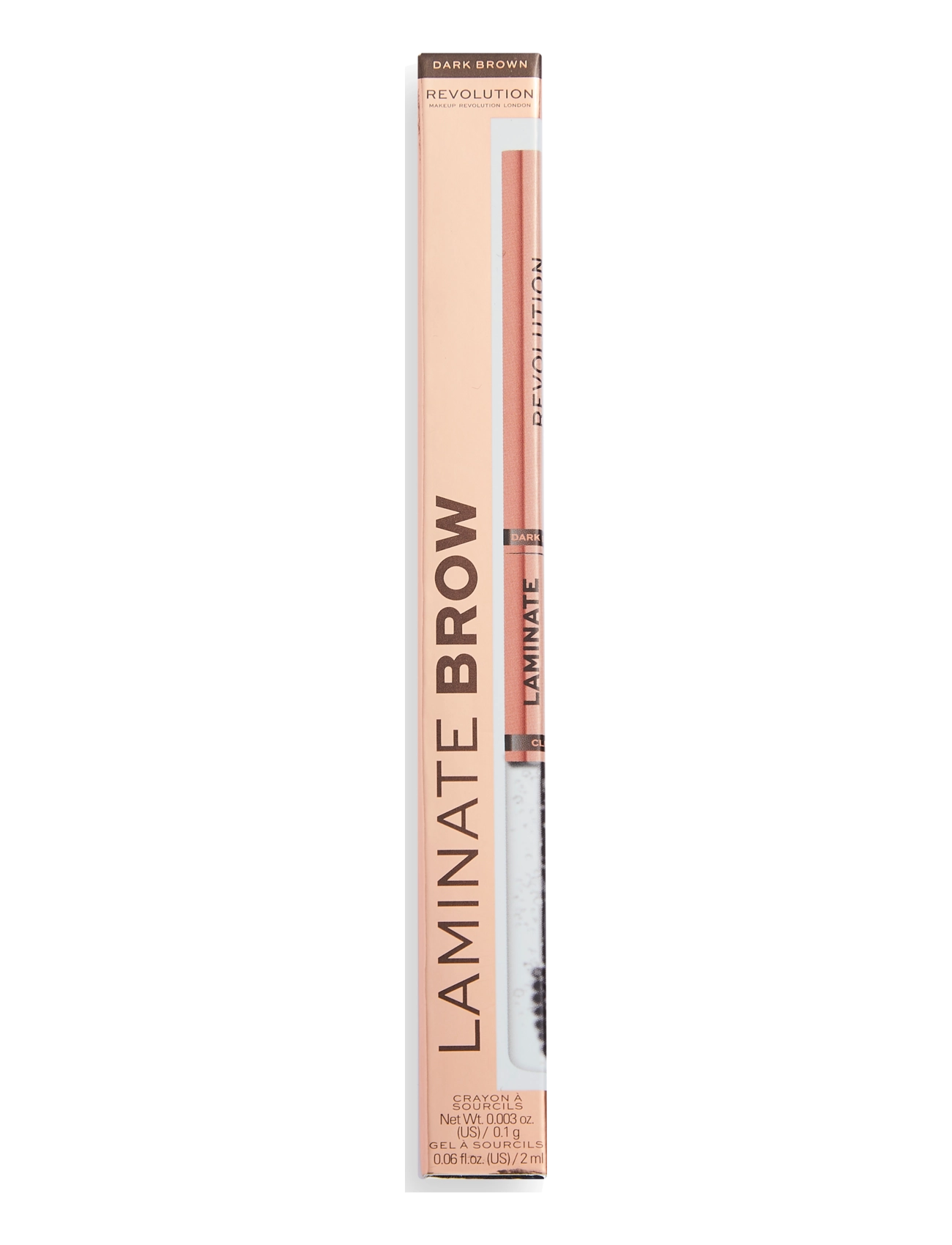 Revolution Beauty London - Revolution Laminate Brow Dark Brown - festkläder till outletpriser - brow dark brown - 2