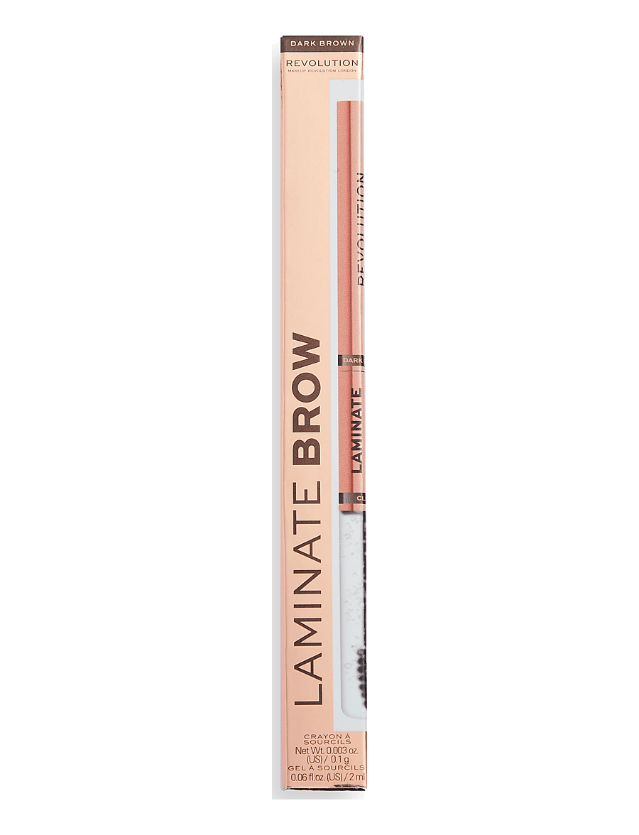 Revolution Beauty London - Revolution Laminate Brow Dark Brown - silmad ja kulmud - brow dark brown - 2