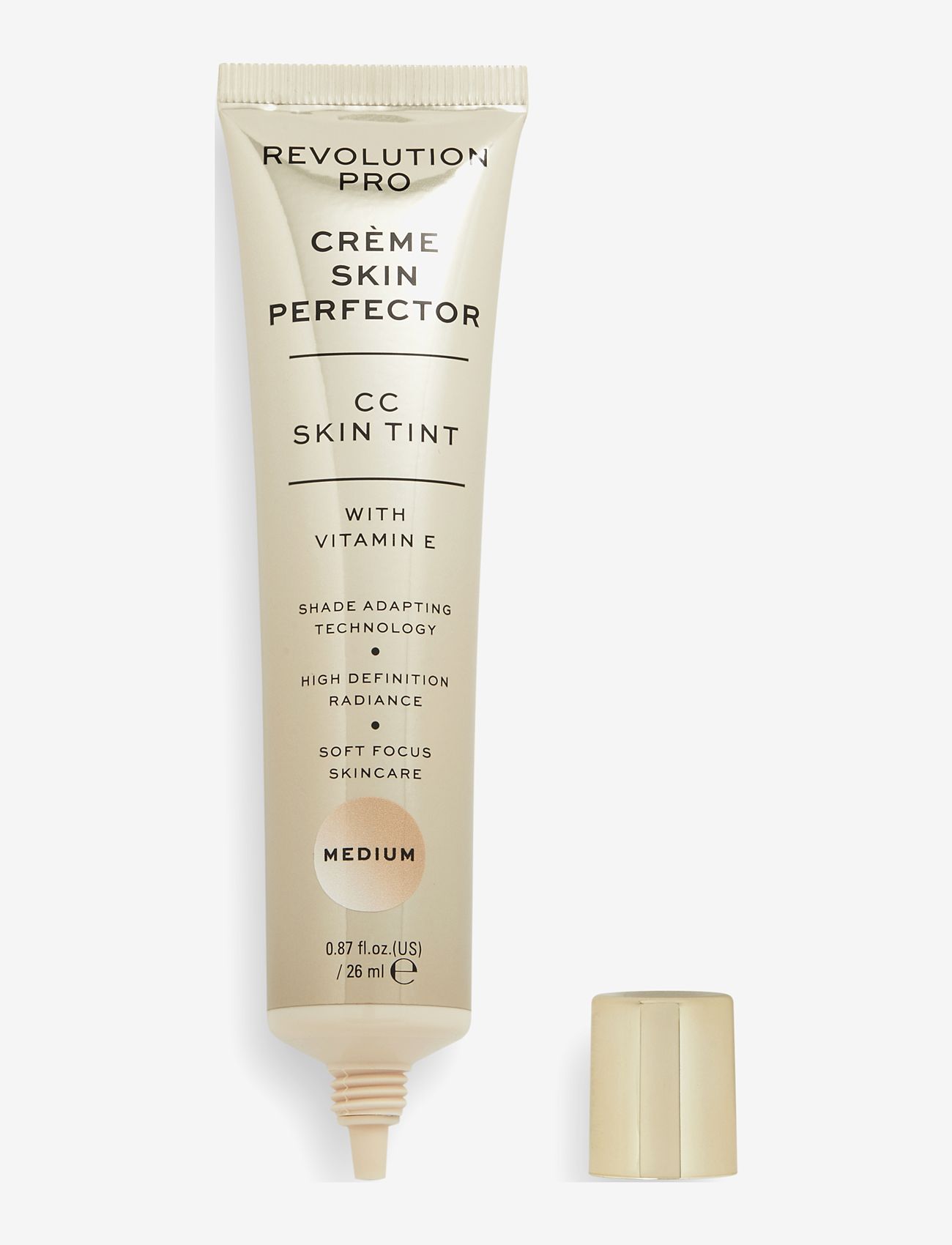 Revolution Beauty London - Revolution Pro CC Perfecting Skin Tint Medium 26ml - makeup - medium - 1