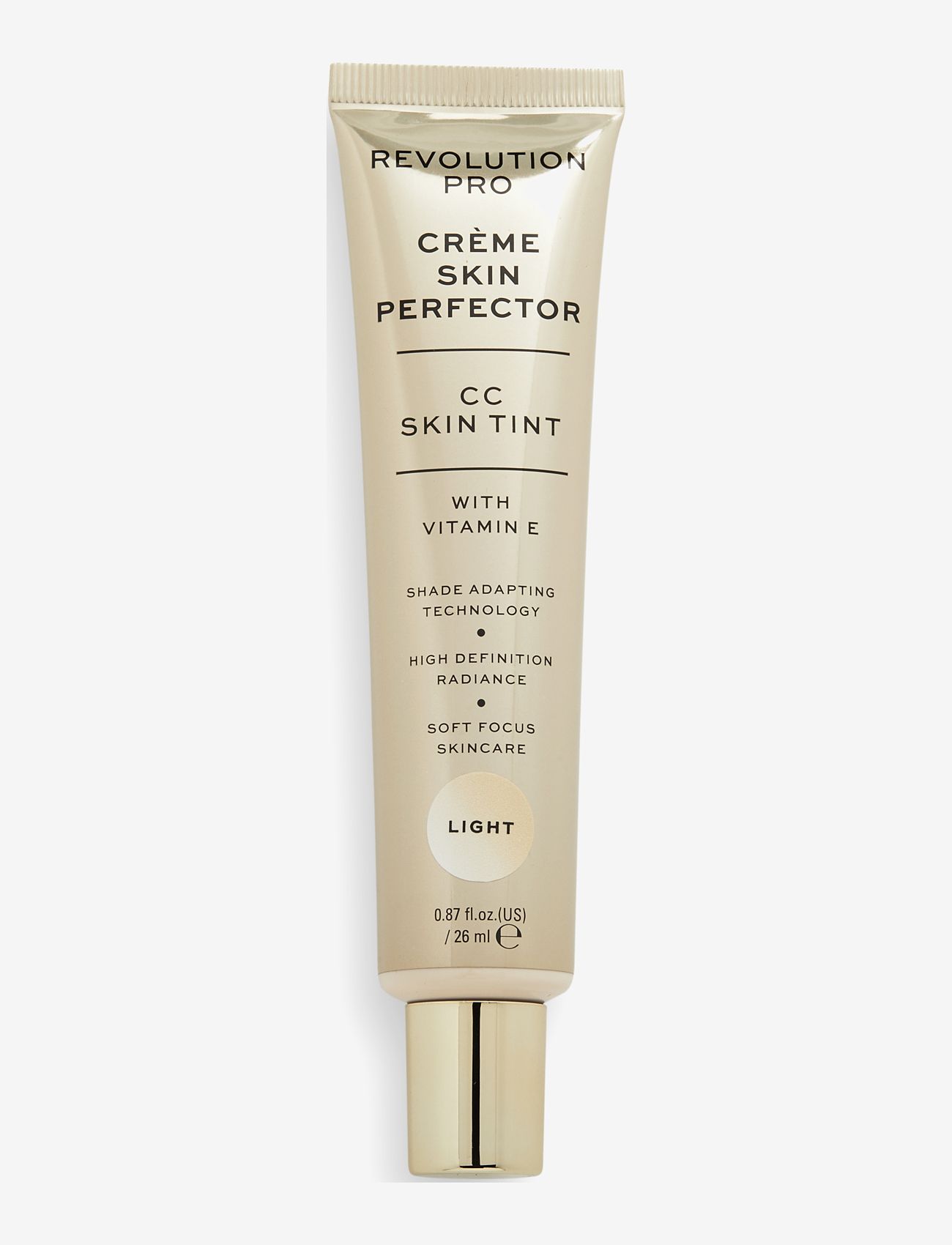 Revolution Beauty London - Revolution Pro CC Perfecting Skin Tint Light 26ml - smink - light - 0