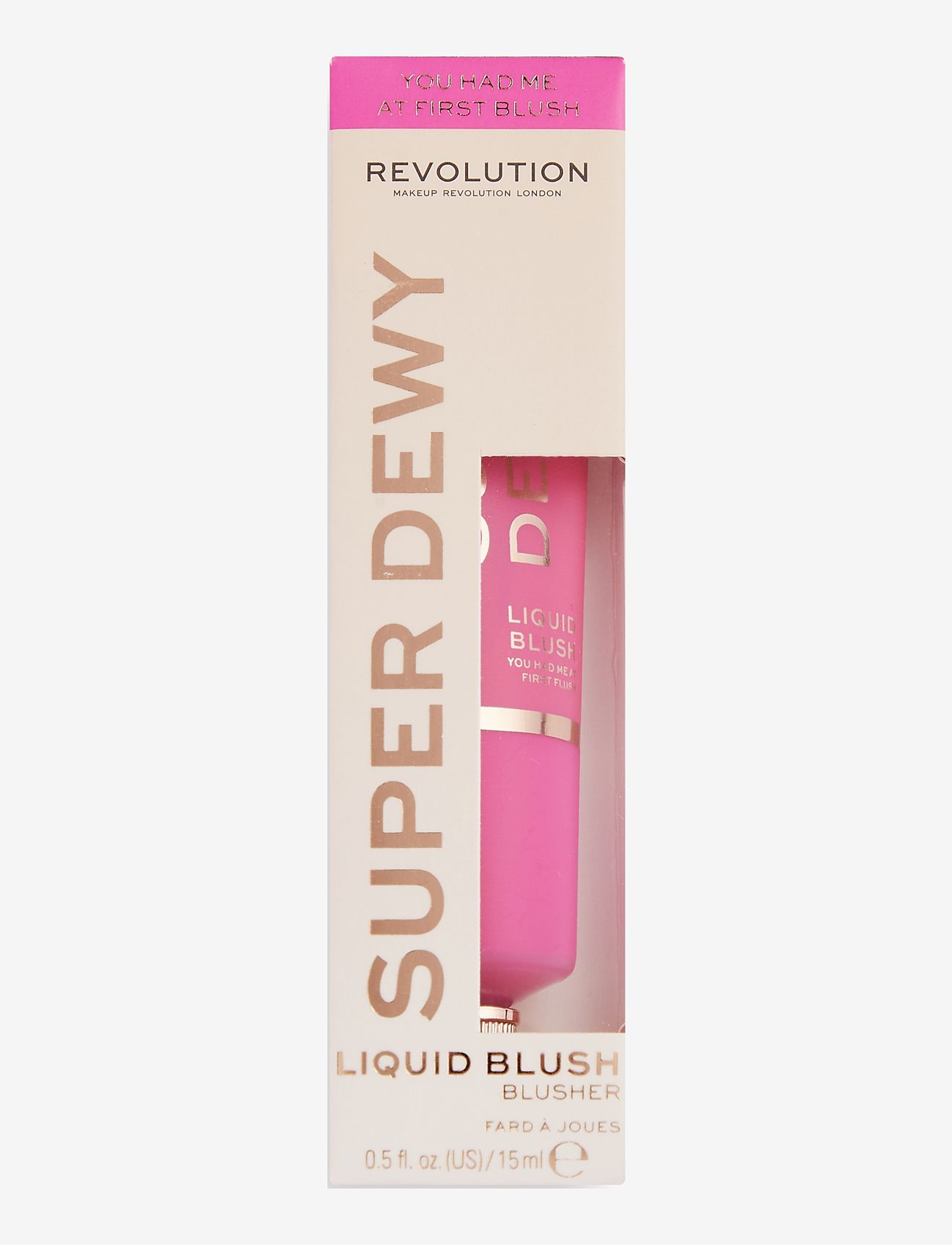 Revolution Beauty London - Revolution Superdewy Liquid Blush You Had Me at First Blush - makeup - basic pink - 0