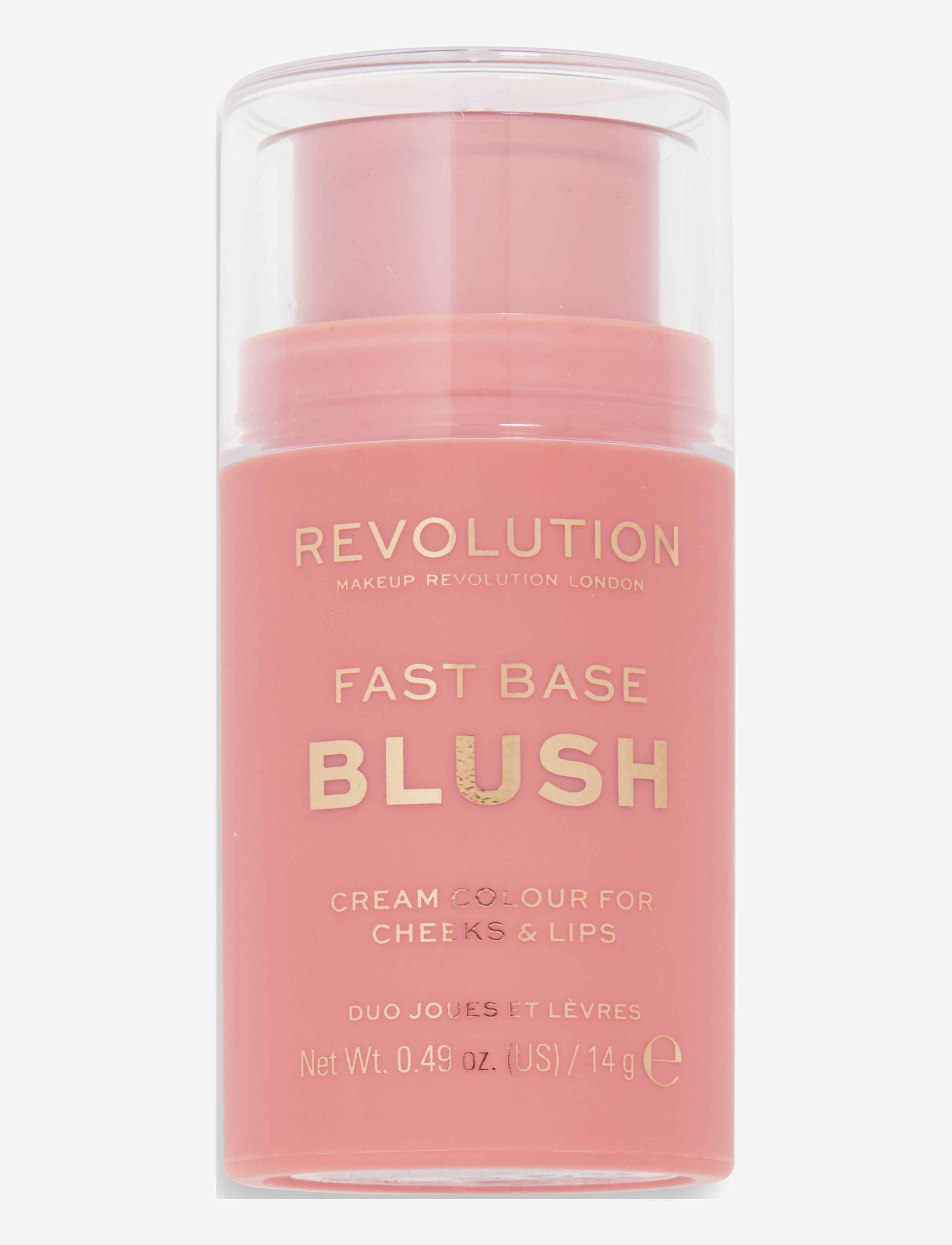 Revolution Beauty London Revolution Fast Base Blush Stick Peach, Rouge, Pink, Str: 14 g