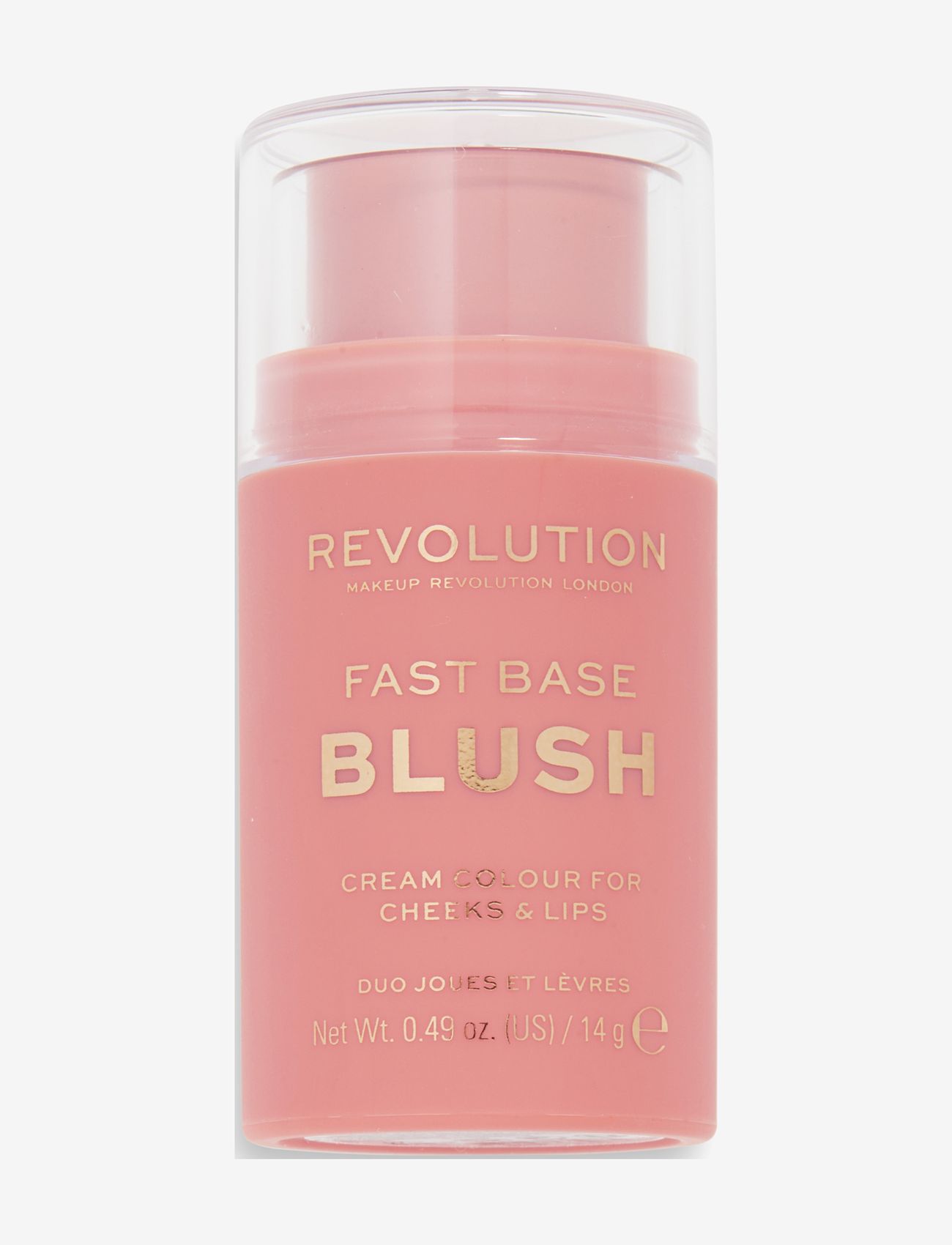 Revolution Beauty London - Revolution Fast Base Blush Stick Peach - smink - peach - 0