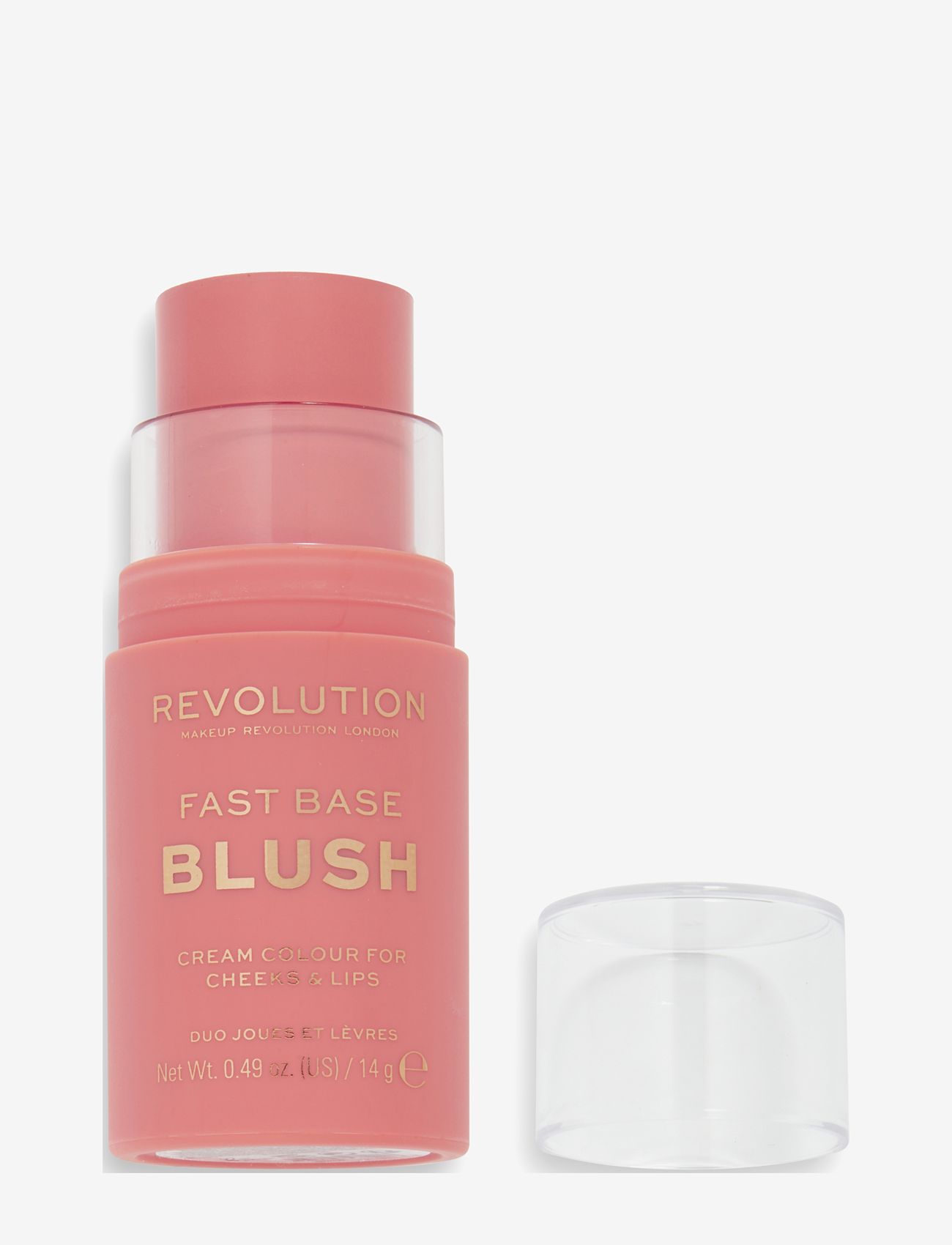 Revolution Beauty London - Revolution Fast Base Blush Stick Peach - smink - peach - 1