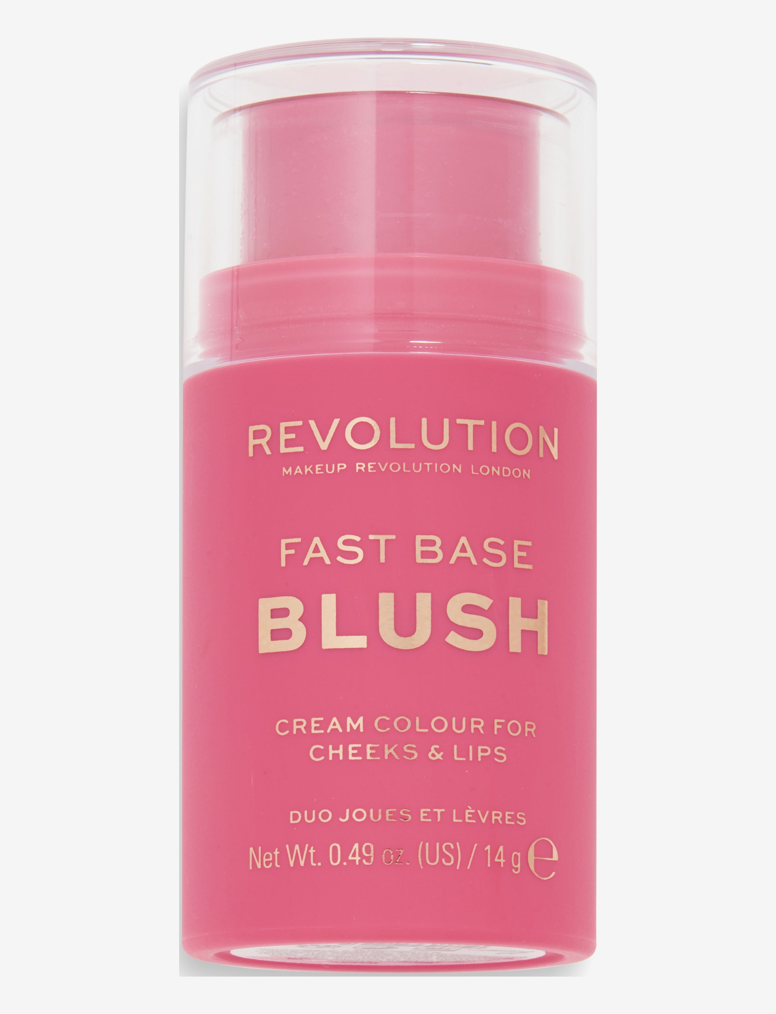 Revolution Beauty London Revolution Fast Base Blush Stick Rose, 14 g, Pink, Ansigt > Rouge, Dame
