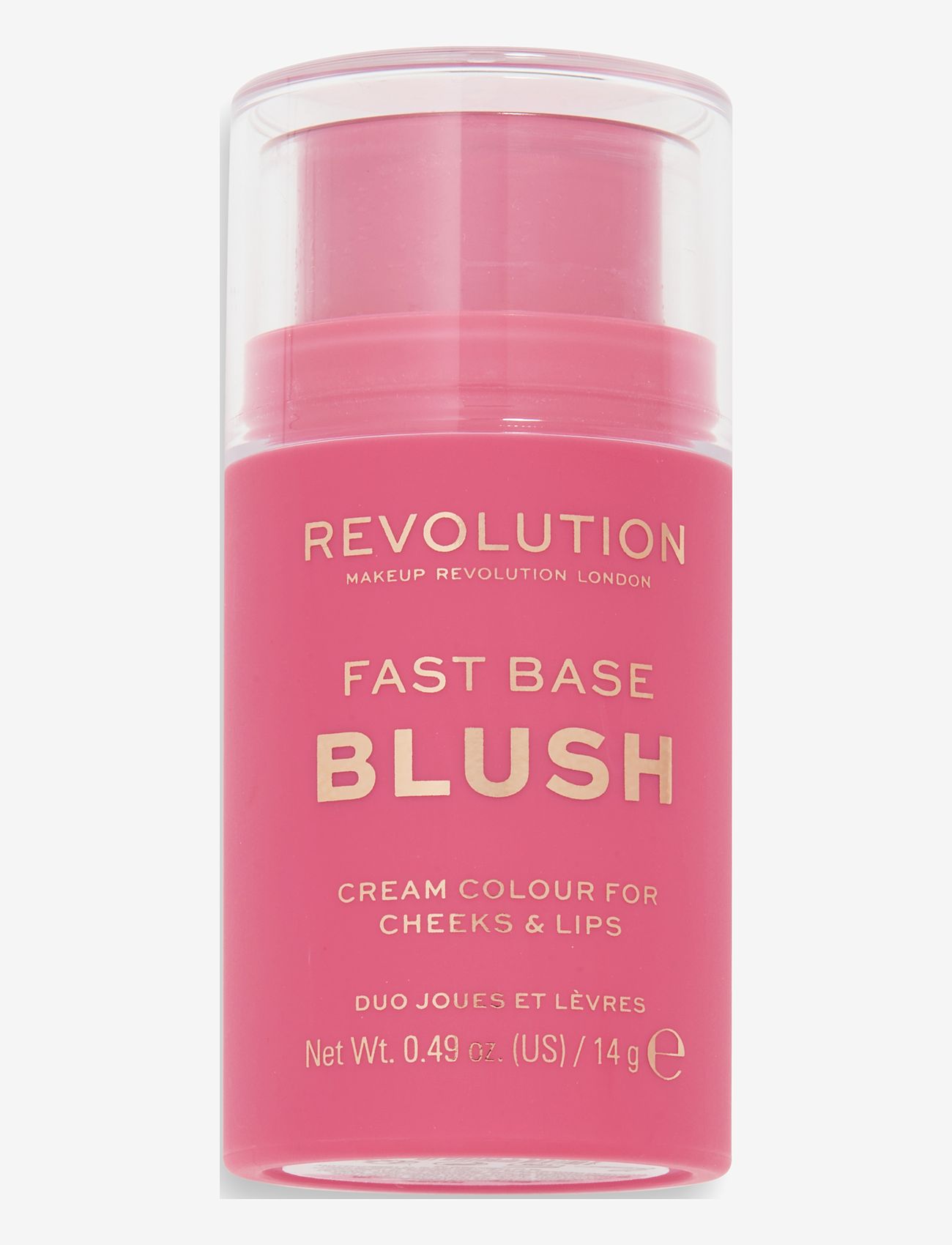 Revolution Beauty London - Revolution Fast Base Blush Stick Rose - makeup - rose - 0