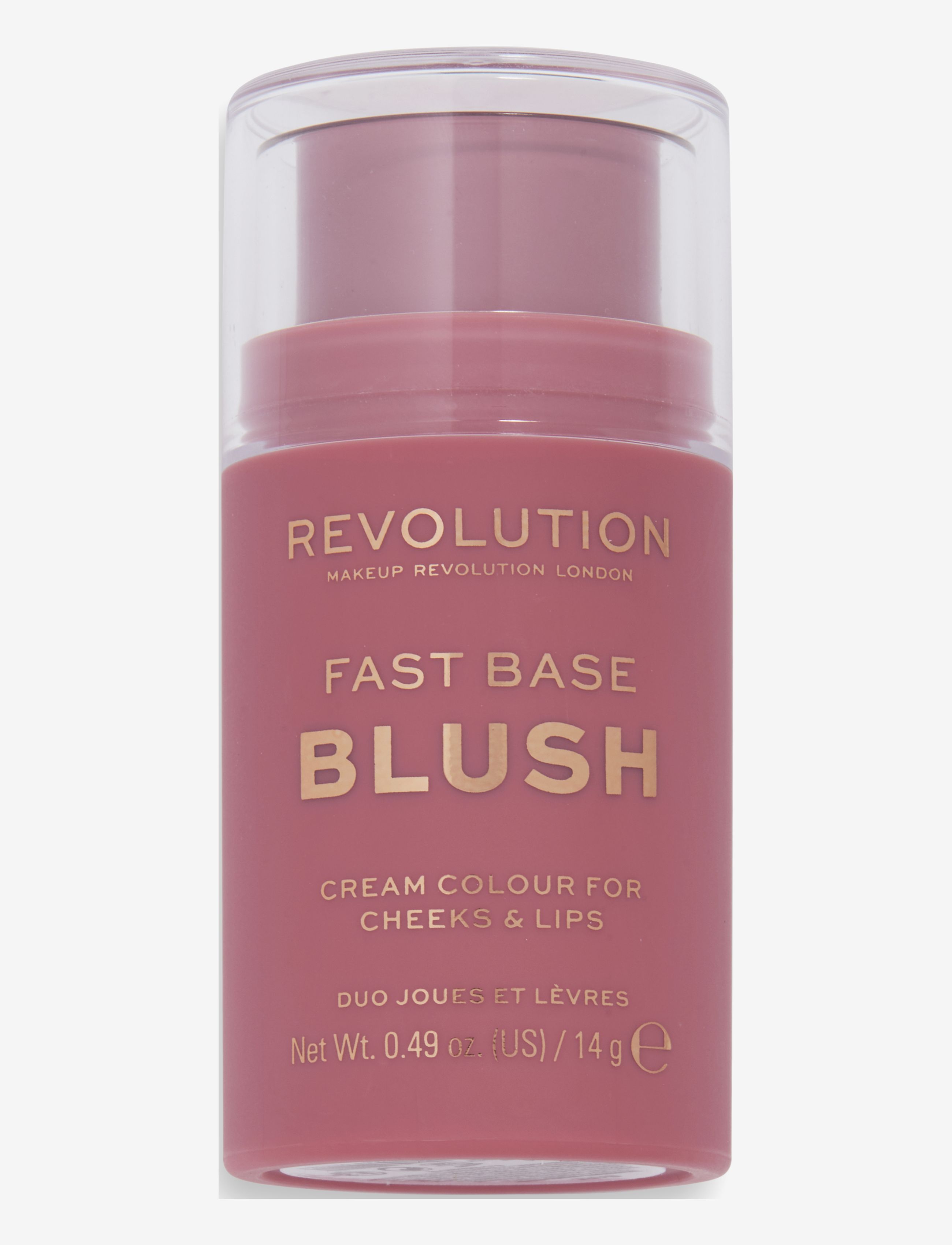 Revolution Beauty London Revolution Fast Base Blush Stick Bare, 14 g, Pink, Ansigt > Rouge, Dame