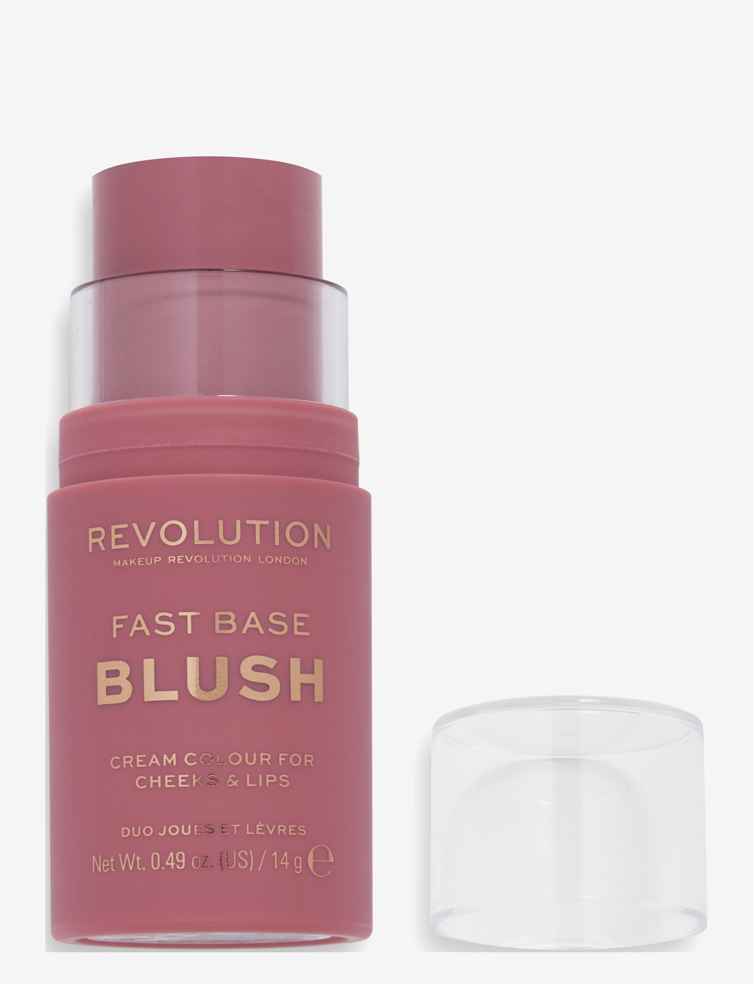 Revolution Beauty London - Revolution Fast Base Blush Stick Bare - makeup - bare - 1