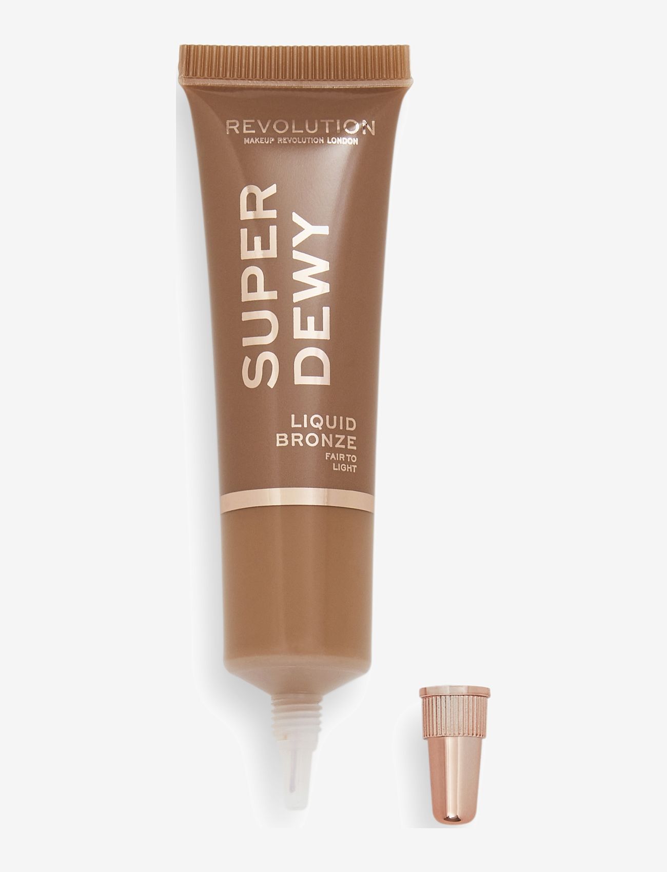 Revolution Beauty London - Revolution Superdewy Liquid Bronzer Fair to Light - makeup - brown - 2