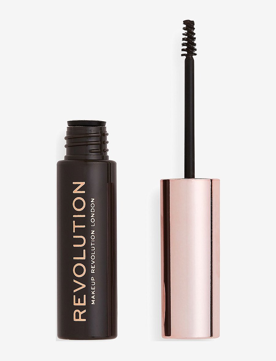 Revolution Beauty London - Revolution Brow Gel Dark Brown - dark brown - 1