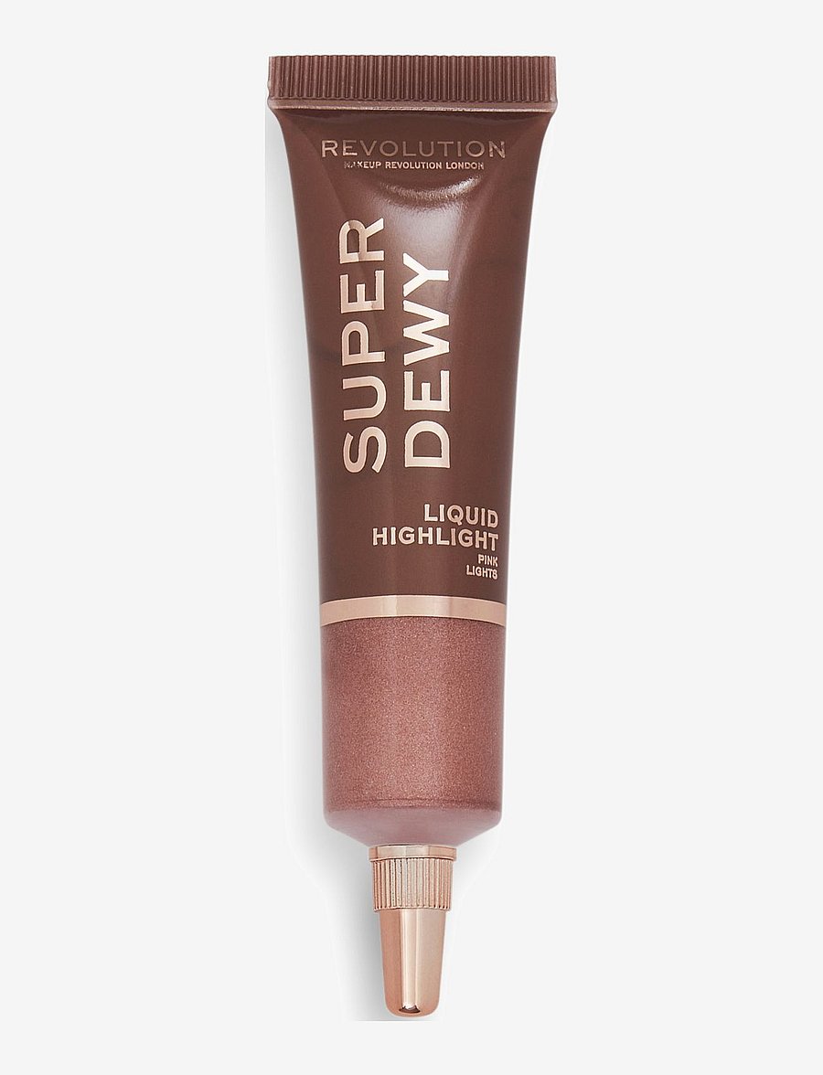 Revolution Beauty London - Revolution Superdewy Liquid Highlighter Pink Lights - makeup - pink lights - 0