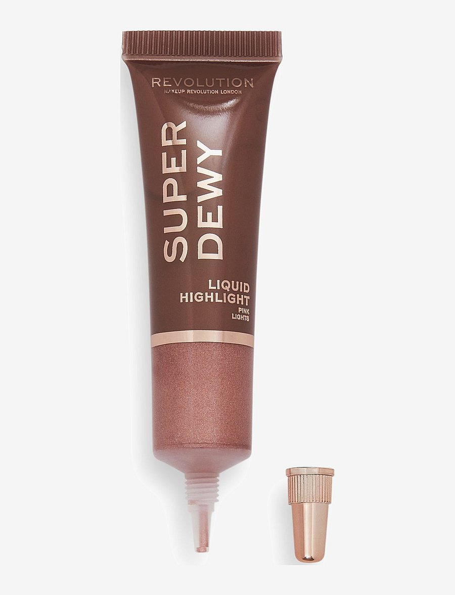Revolution Beauty London - Revolution Superdewy Liquid Highlighter Pink Lights - makeup - pink lights - 2