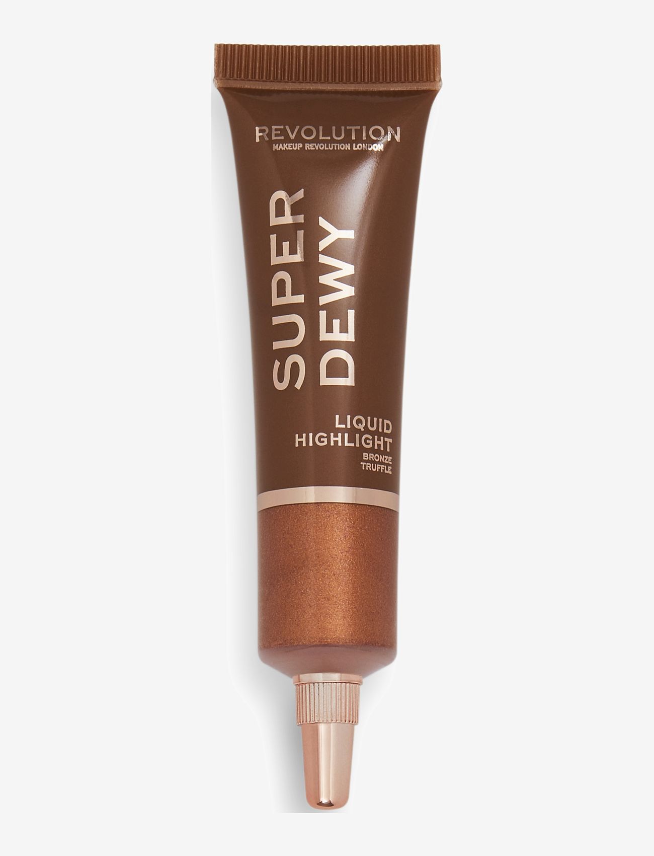 Revolution Beauty London Revolution Superdewy Liquid Highlighter Bronze Truffle, Rouge, Brun, Str: 15 ml