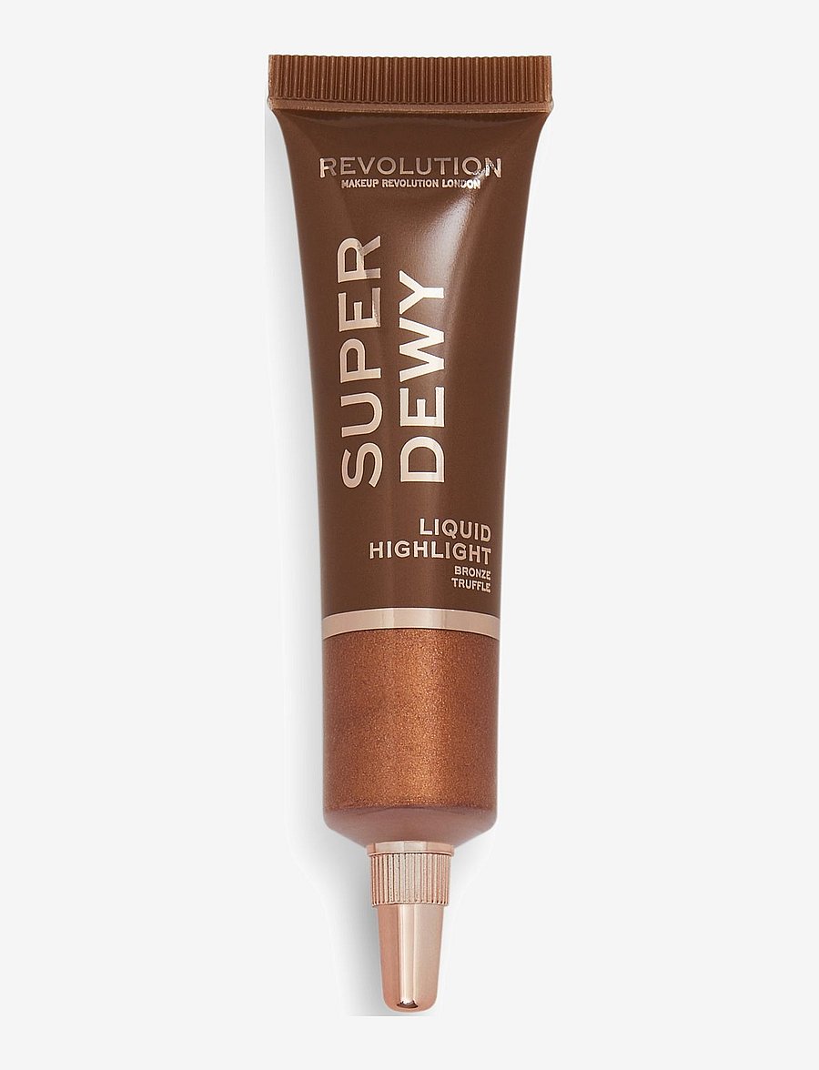 Revolution Beauty London - Revolution Superdewy Liquid Highlighter Bronze Truffle - makeup - bronze truffle - 0