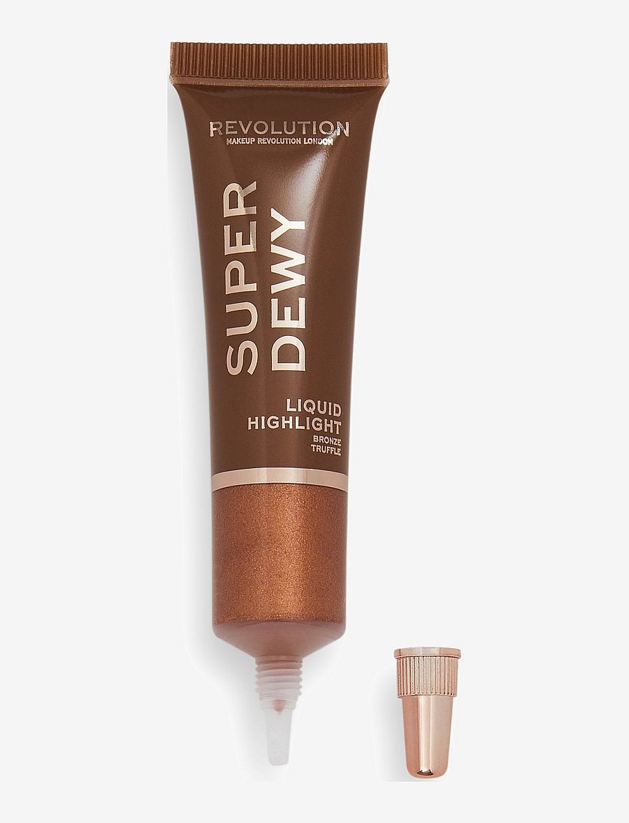 Revolution Beauty London - Revolution Superdewy Liquid Highlighter Bronze Truffle - makeup - bronze truffle - 2