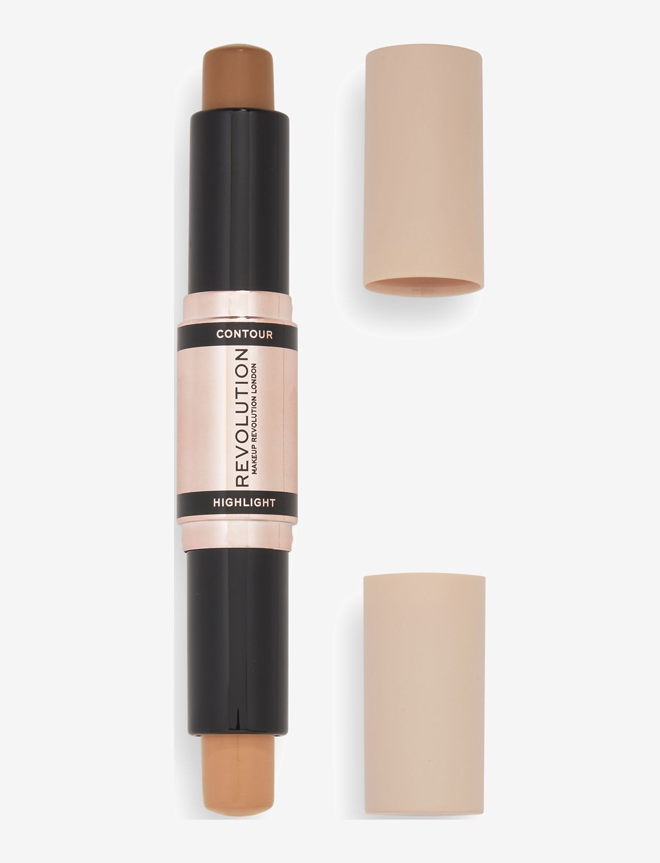 Revolution Beauty London - Revolution Fast Base Contour Stick Dark - makeup - dark brown - 2