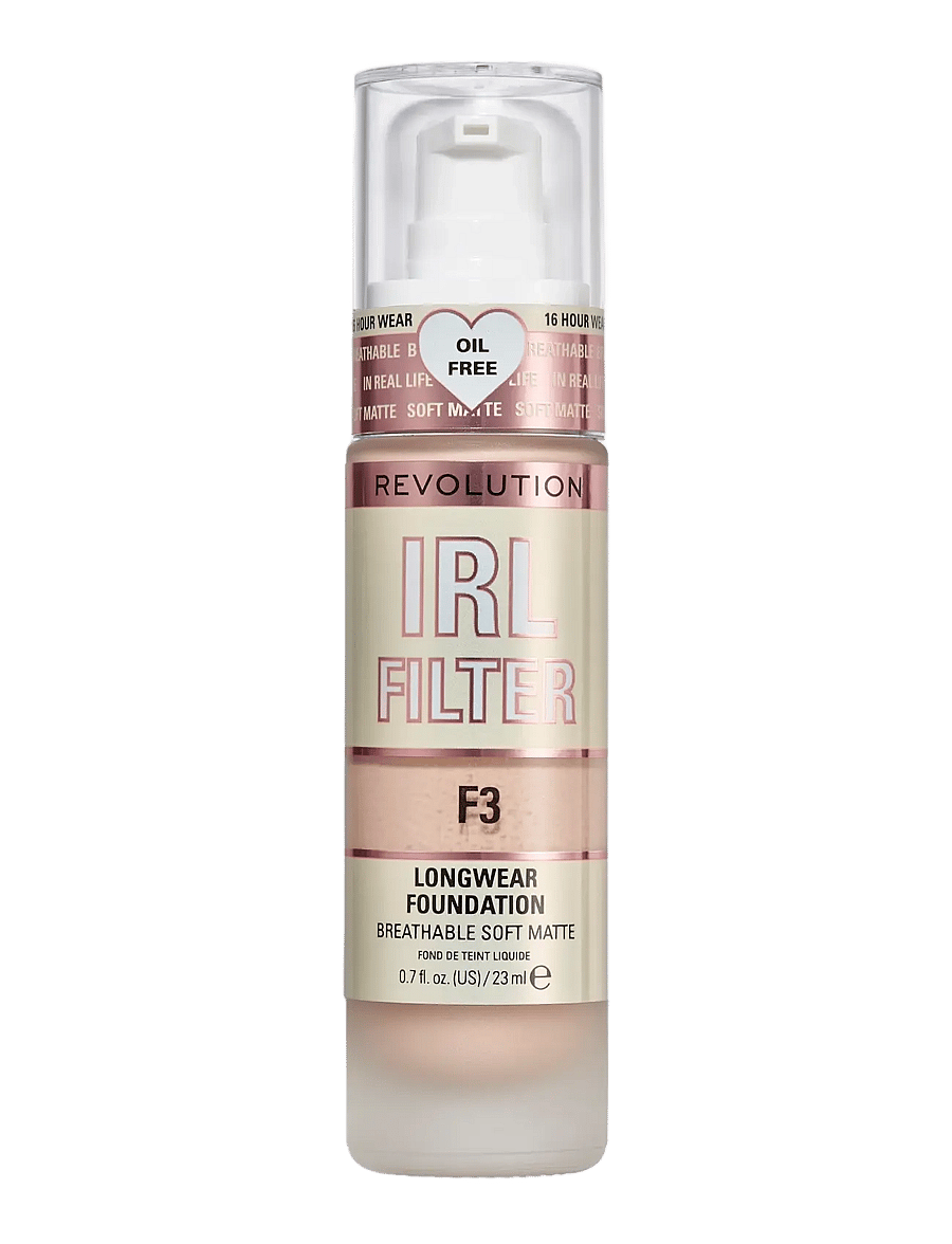 Revolution Beauty London - Revolution IRL Filter Longwear Foundation F3 - makeup - f3 - 0
