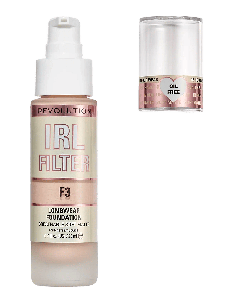 Revolution Beauty London - Revolution IRL Filter Longwear Foundation F3 - makeup - f3 - 1