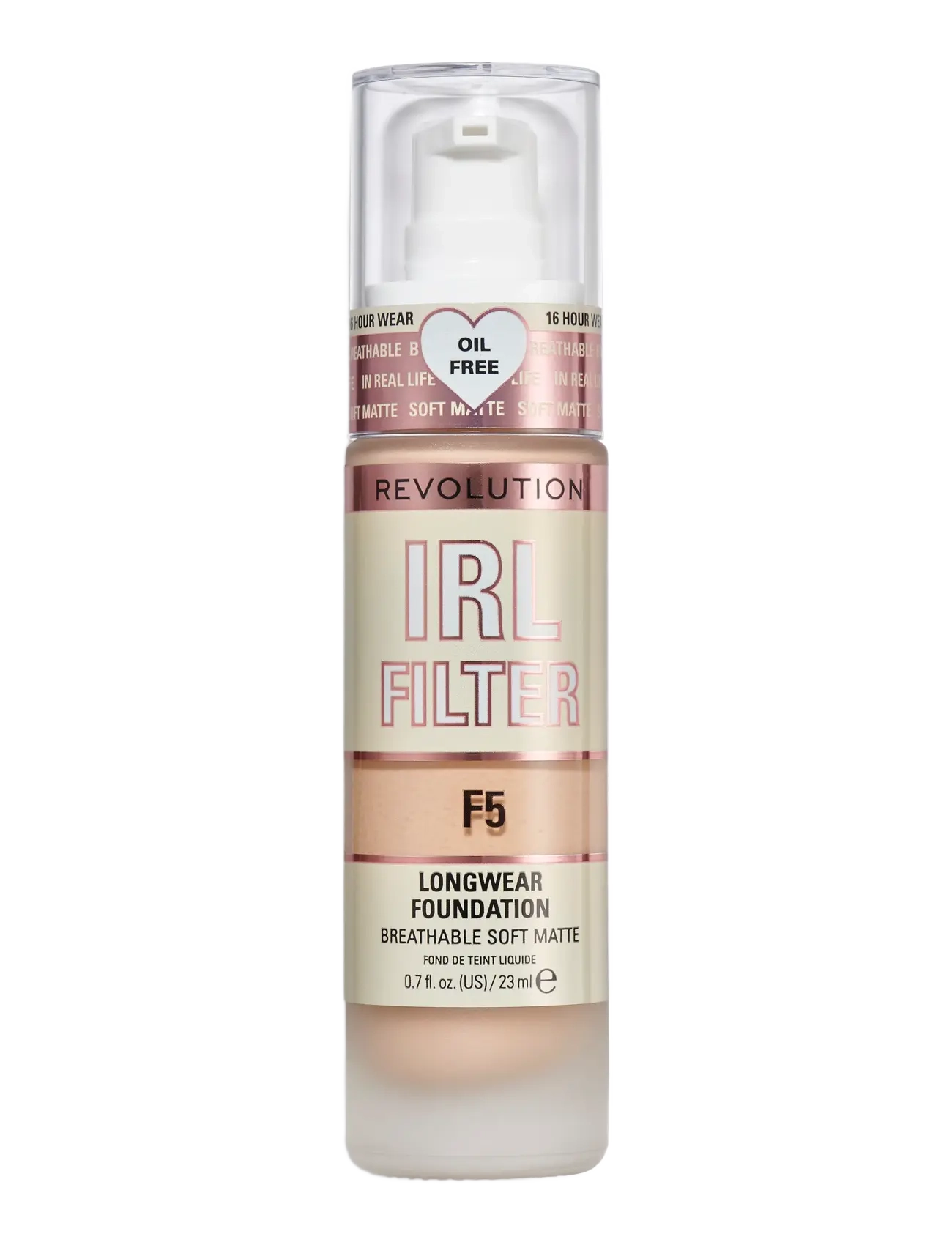 Revolution Irl Filter Longwear Foundation F5