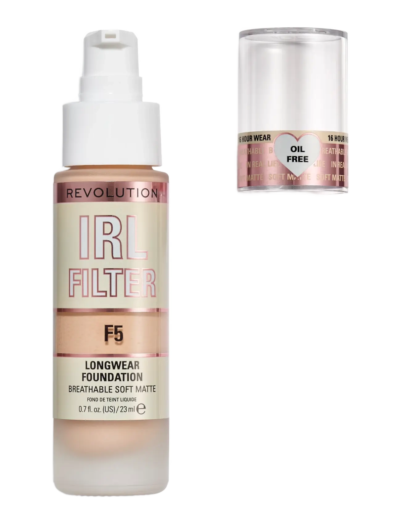 Revolution Beauty London - Revolution  IRL Filter Longwear Foundation F5 - makeup - f5 - 1