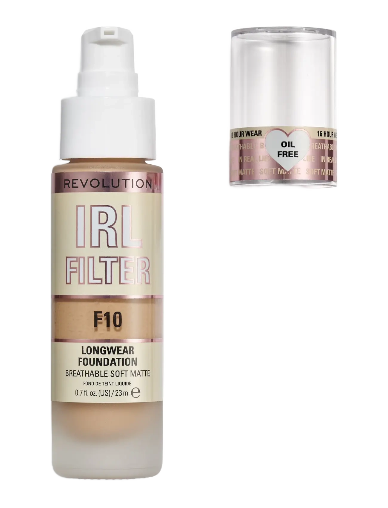 Revolution Beauty London - Revolution  IRL Filter Longwear Foundation F10 - makeup - f10 - 2