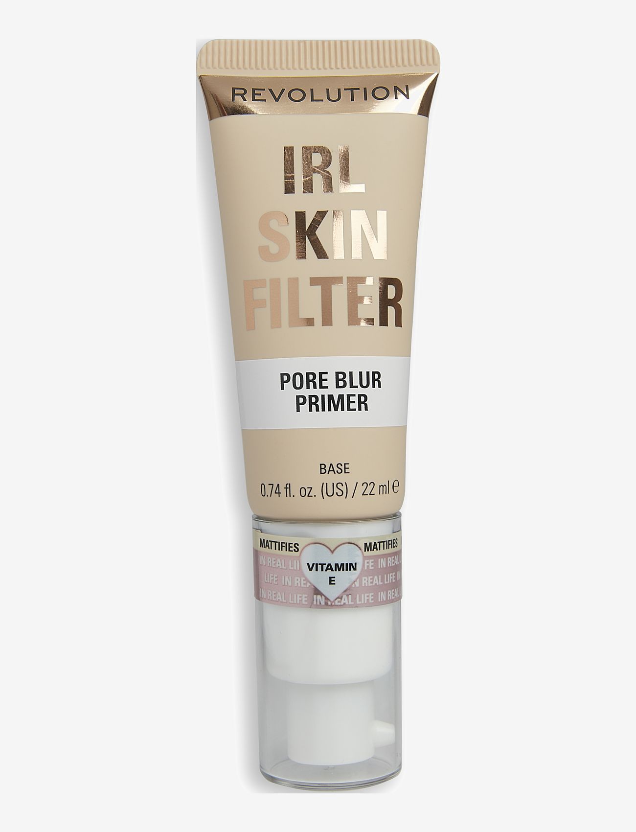 Revolution Beauty London Revolution IRL Pore Blur Filter Primer - Revolution Beauty London - PRIMER / gold